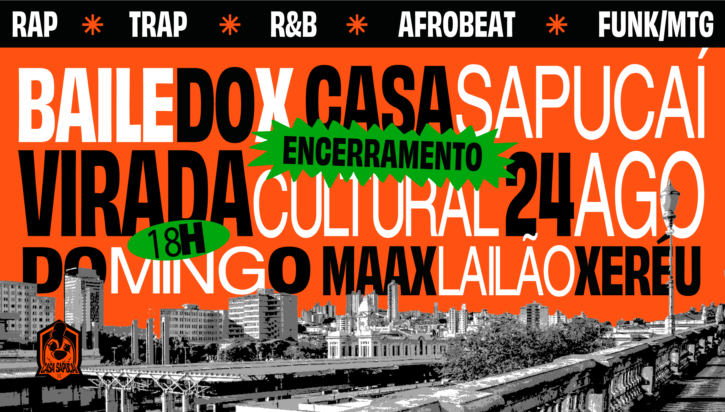 Baile Do X *Rap Trap & Funk* 18h