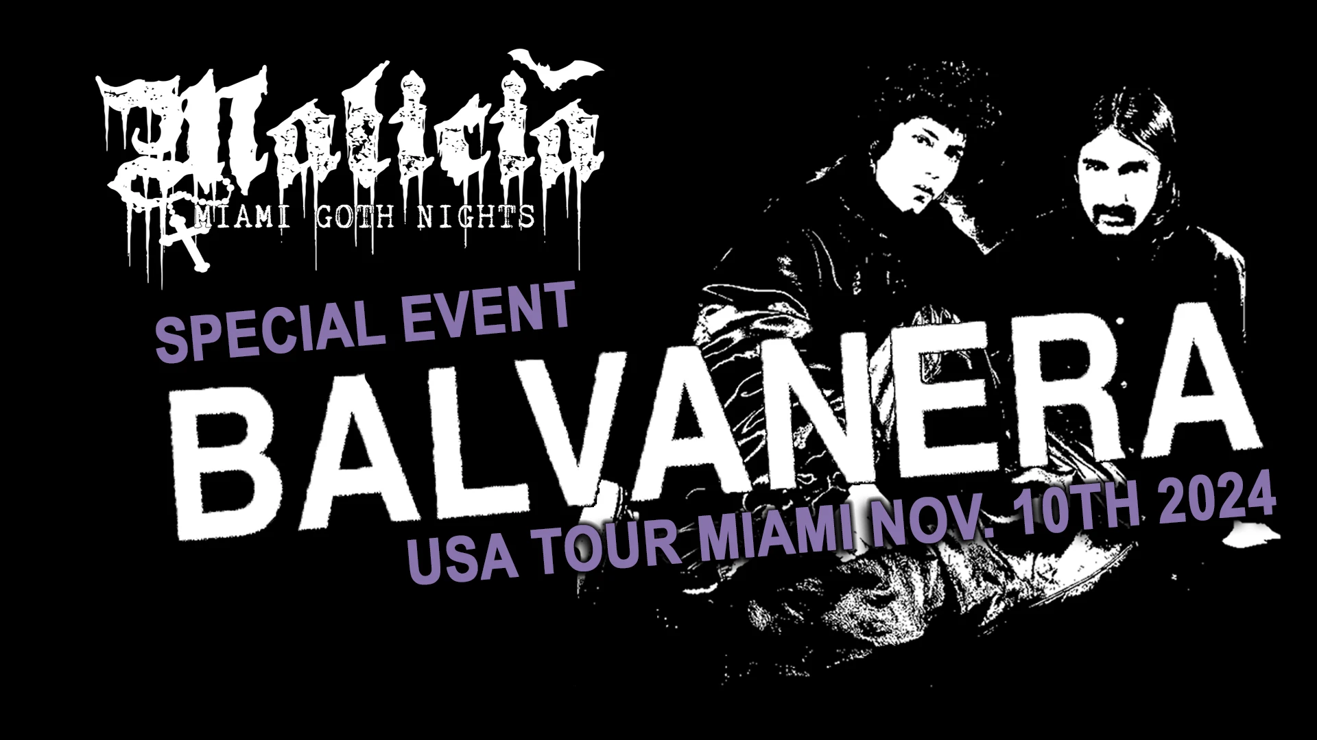 Balvanera Presented By Malicia Goth Nights