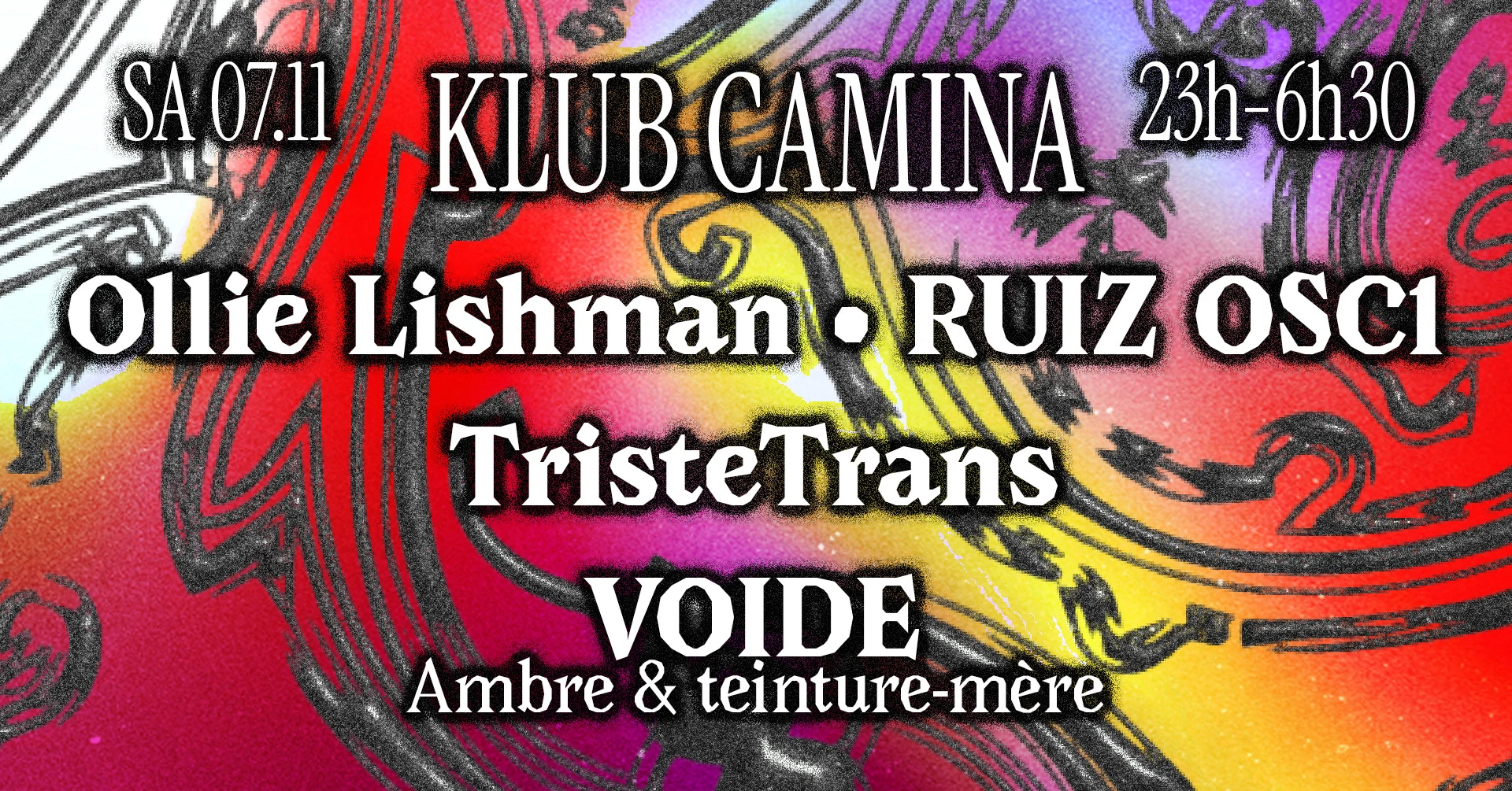 Klub Camina [Ollie Lishman, Ruiz Osc1, Tristetrans, Voide]