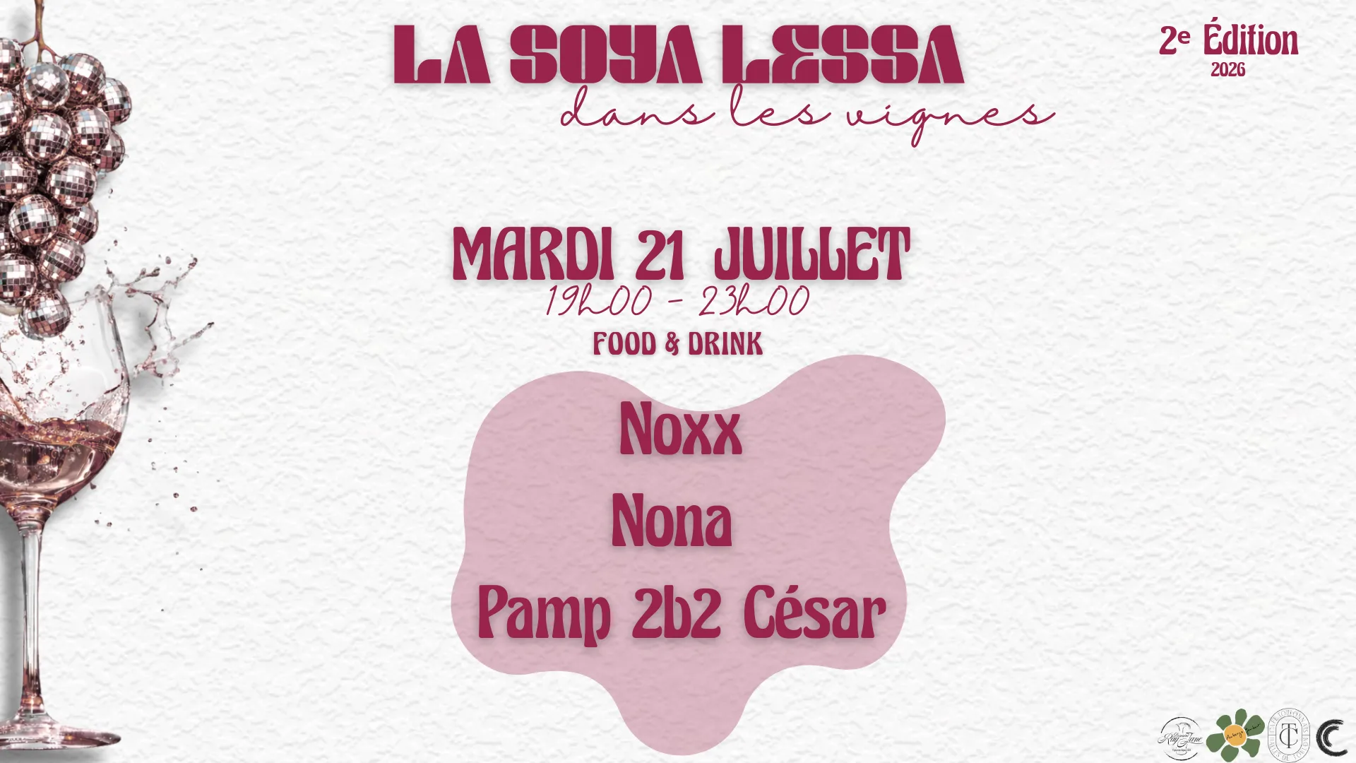 La Soya Lessa Dans Les Vignes - Mardi 21/07/2026