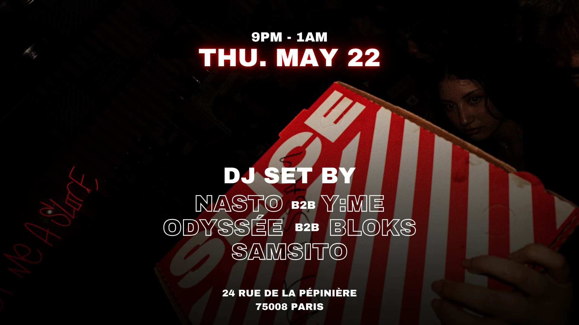 Nasto X Y:Me X Odysée X Bloks X Samsito @ Slice Pizza Club