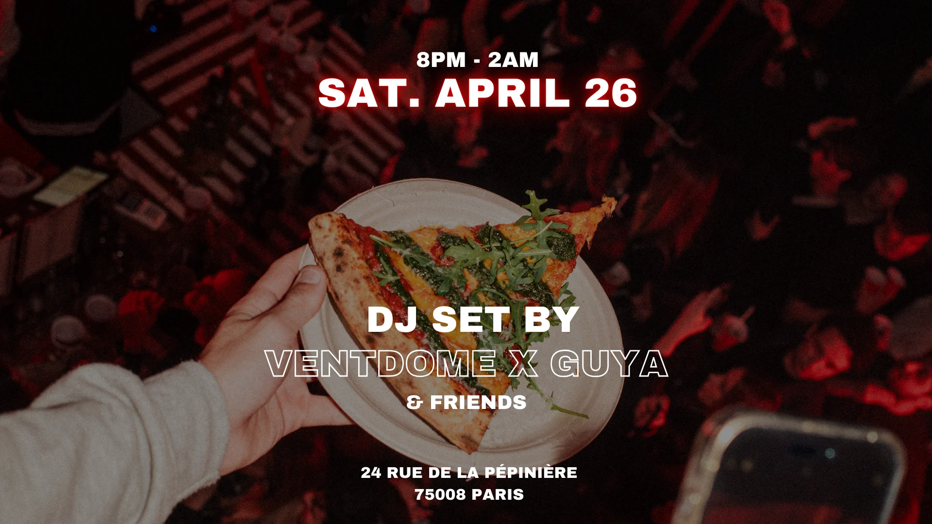 Ventdome X Guya X Slice Pizza Club