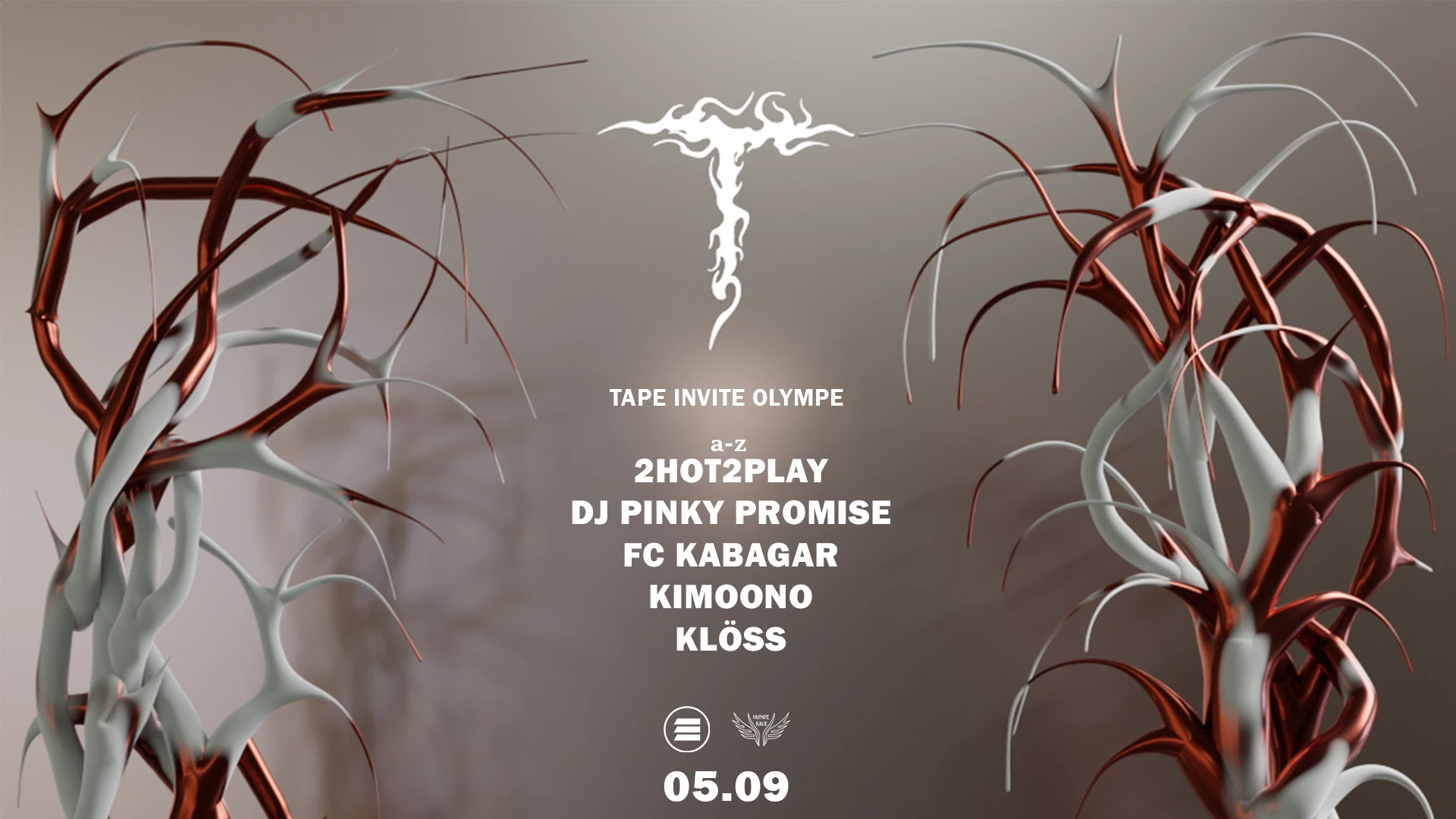 Tape Invite Olympe Rave