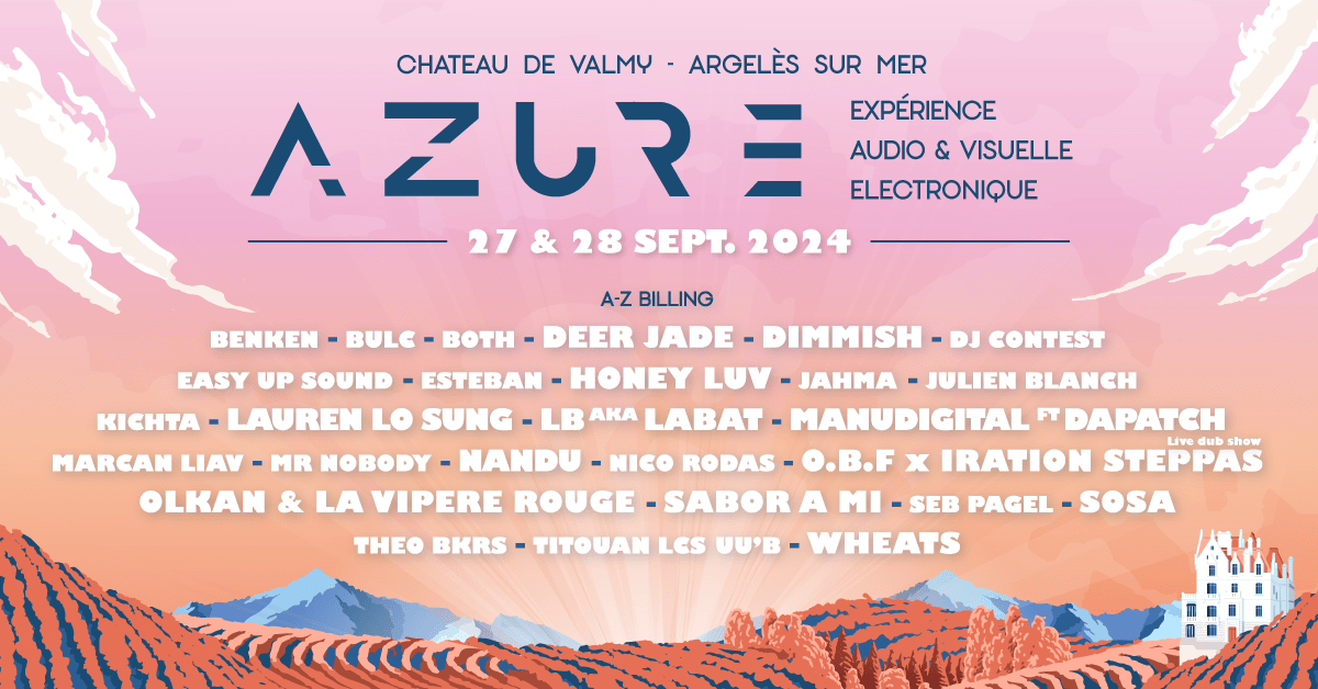 Festival Azure 2024 - Château De Valmy