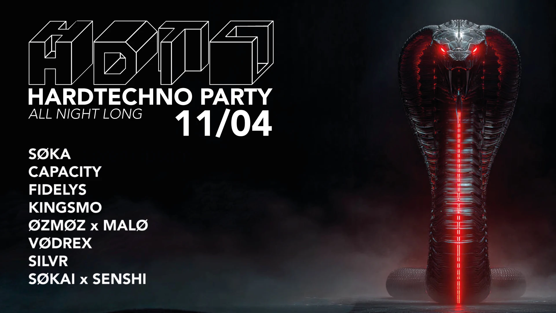 Hdtc // Hardtechno Party // All Night Long 11/04