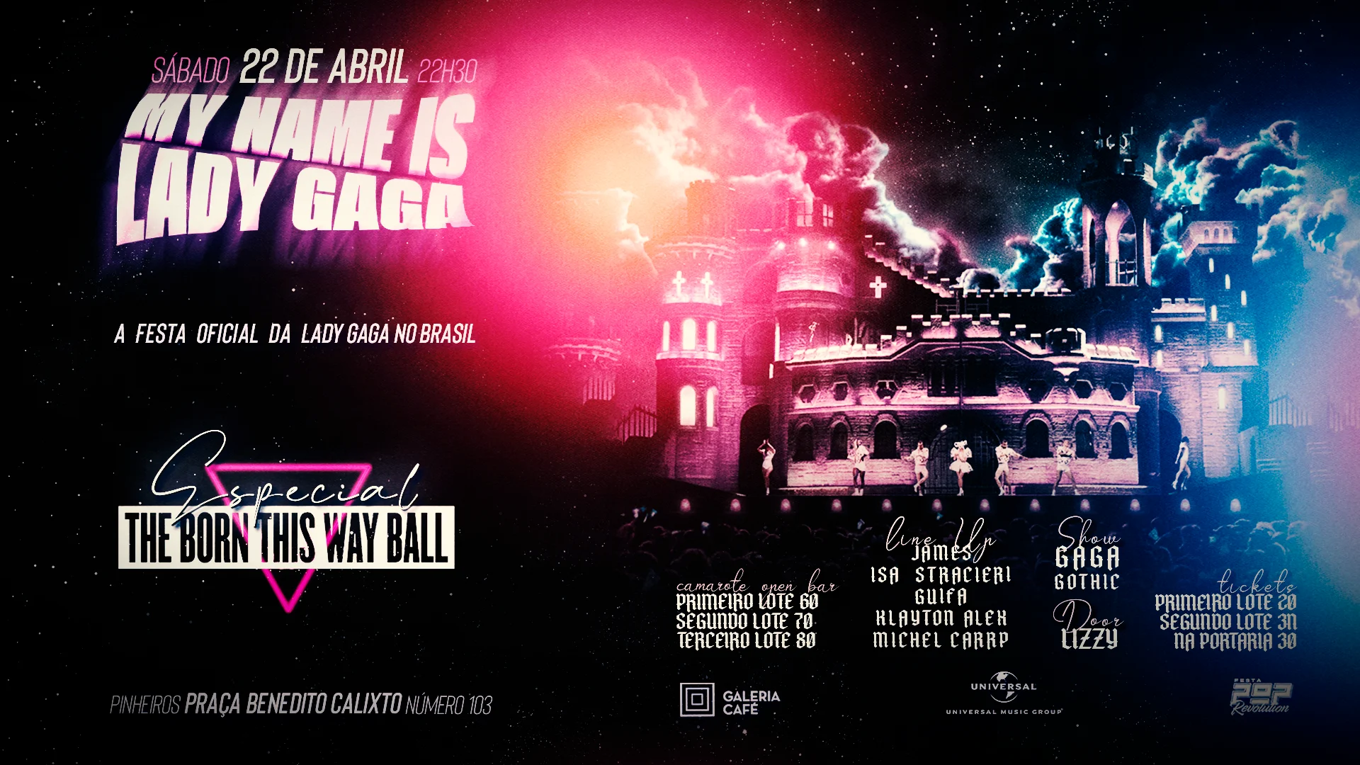 My Name Is Lady Gaga -  Especial Born This Way Ball