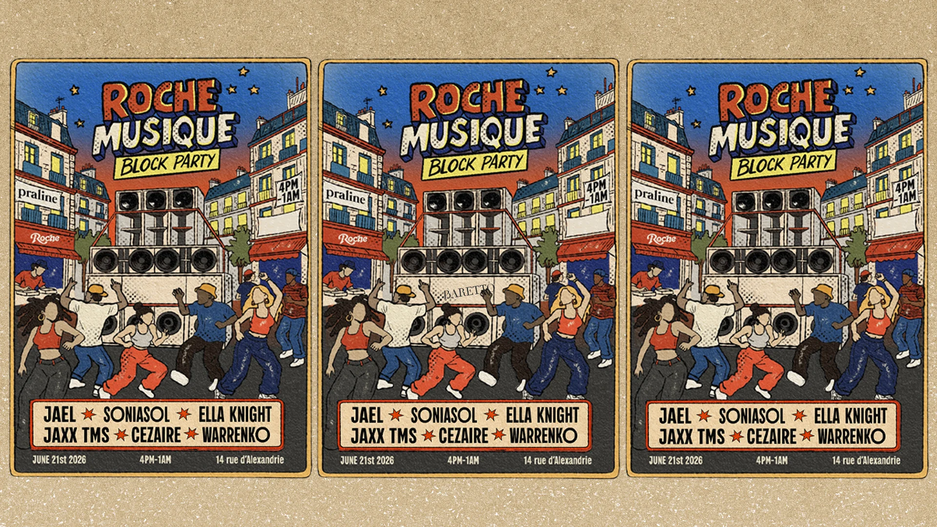 Roche Fête De La Musique : Jael, Soniasol, Ella Knight...