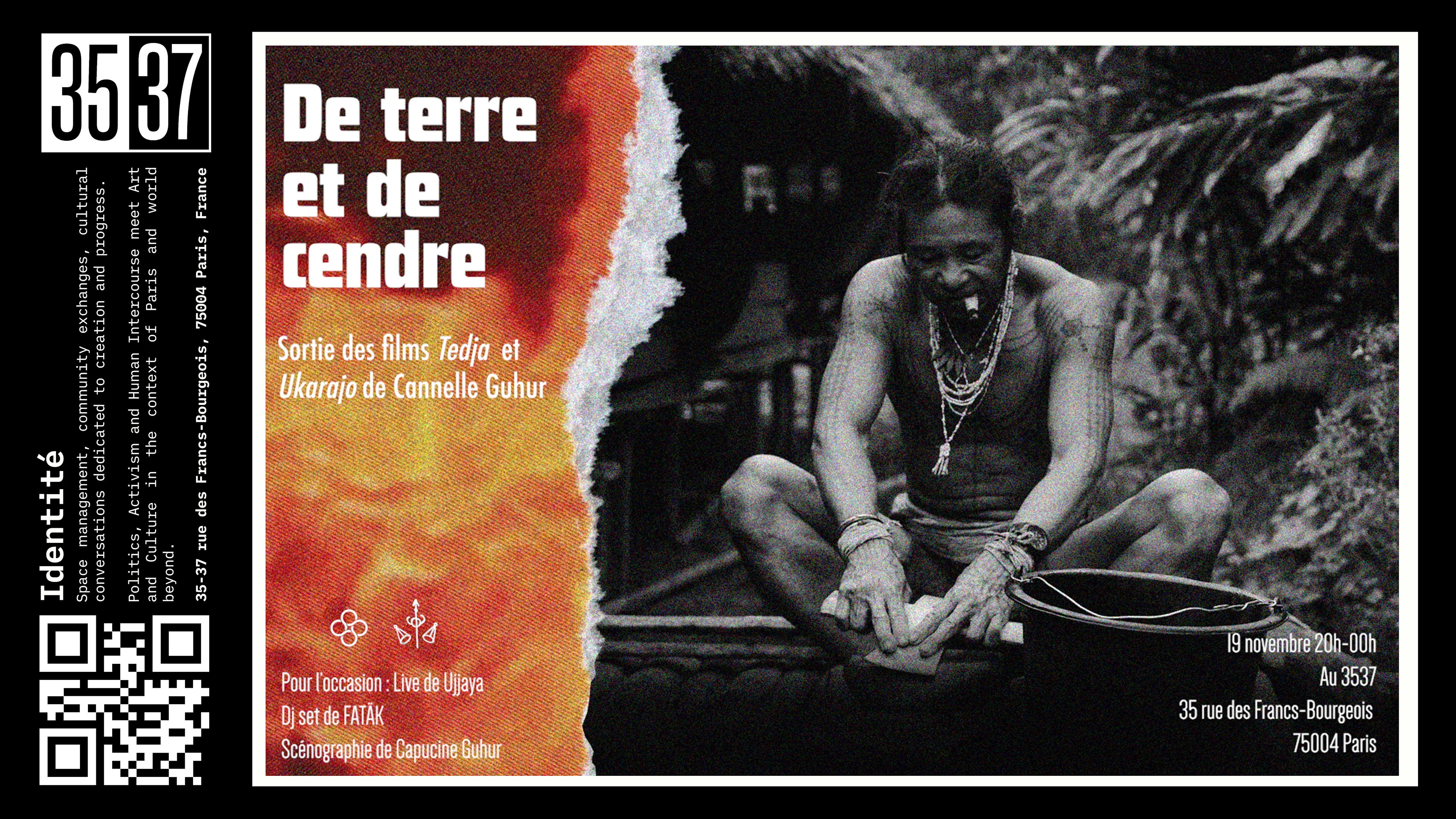 3537 Presents: De Terre Et De Cendre By Cannelle Guhur