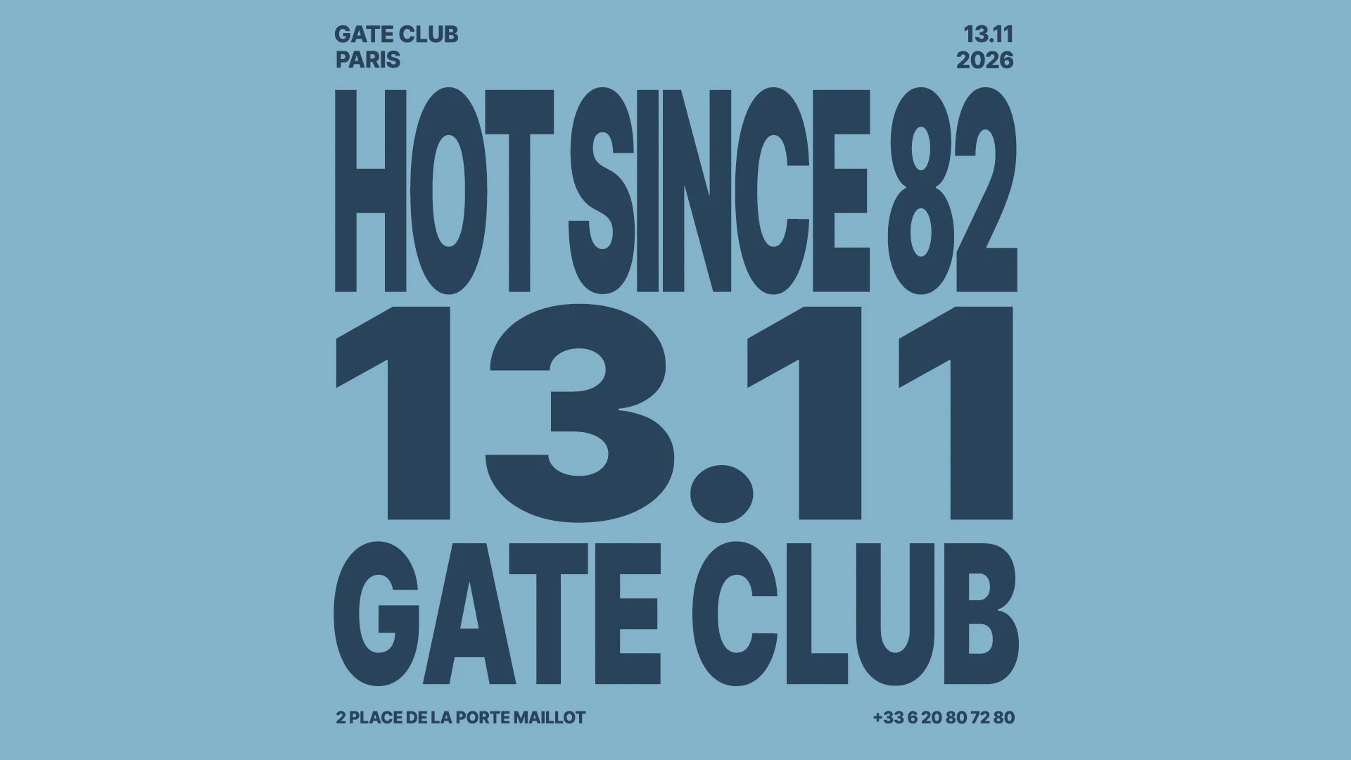 Hot Since 82 - Gate Club Paris