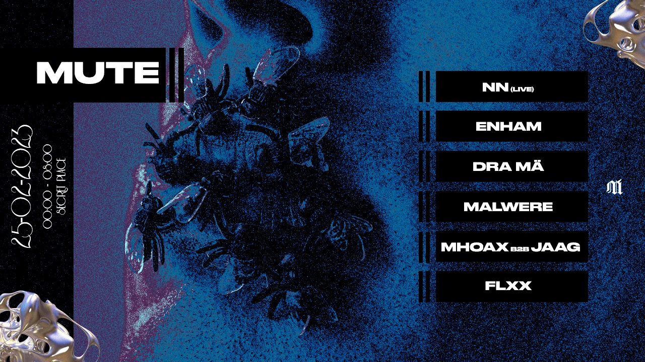 Mute Presents : Nn (Live), Enham, Dra Mä, Malwere & More