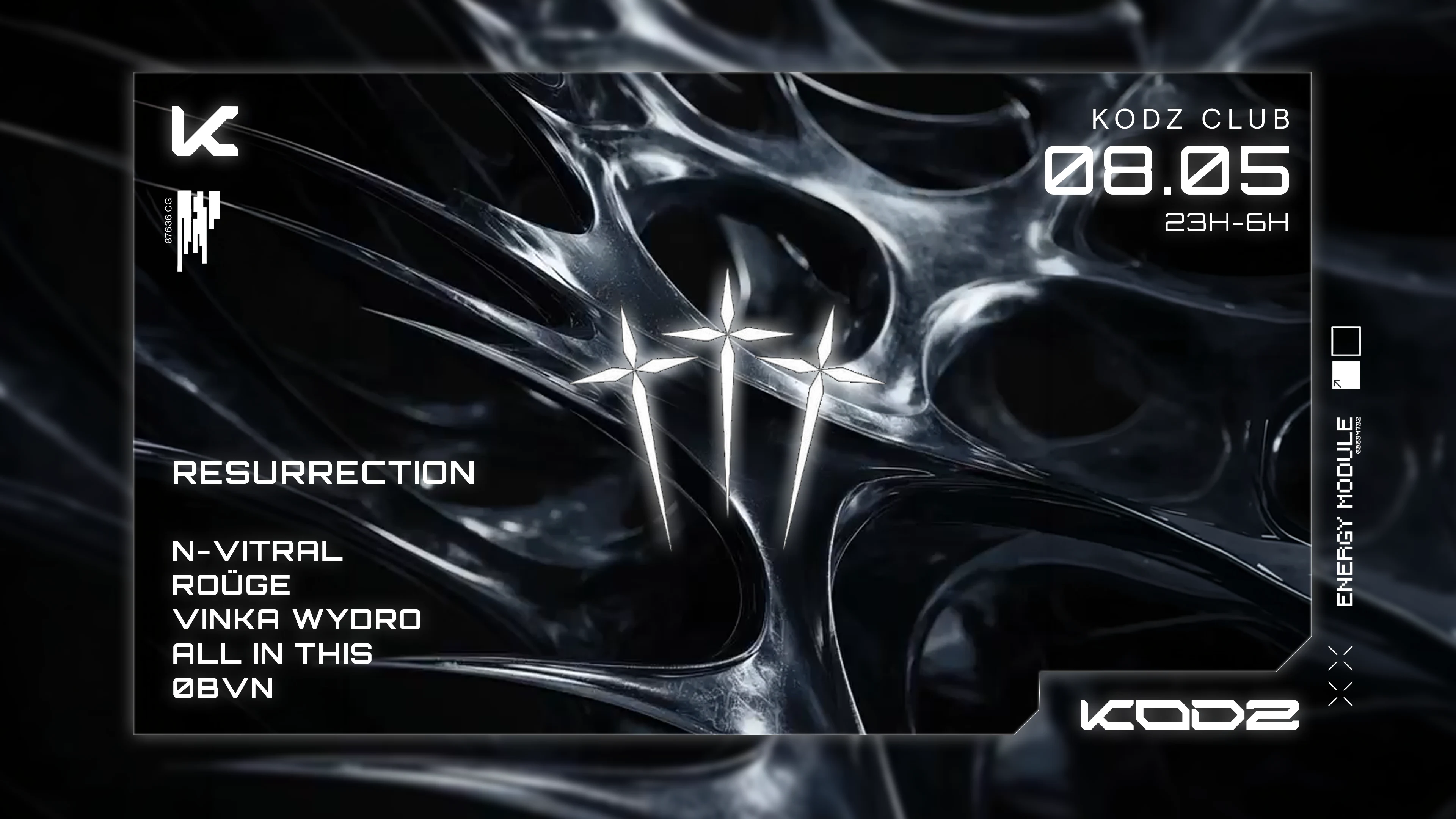 Kodz X Resurrection : N-Vitral, Rouge, Vinka Wydro & More