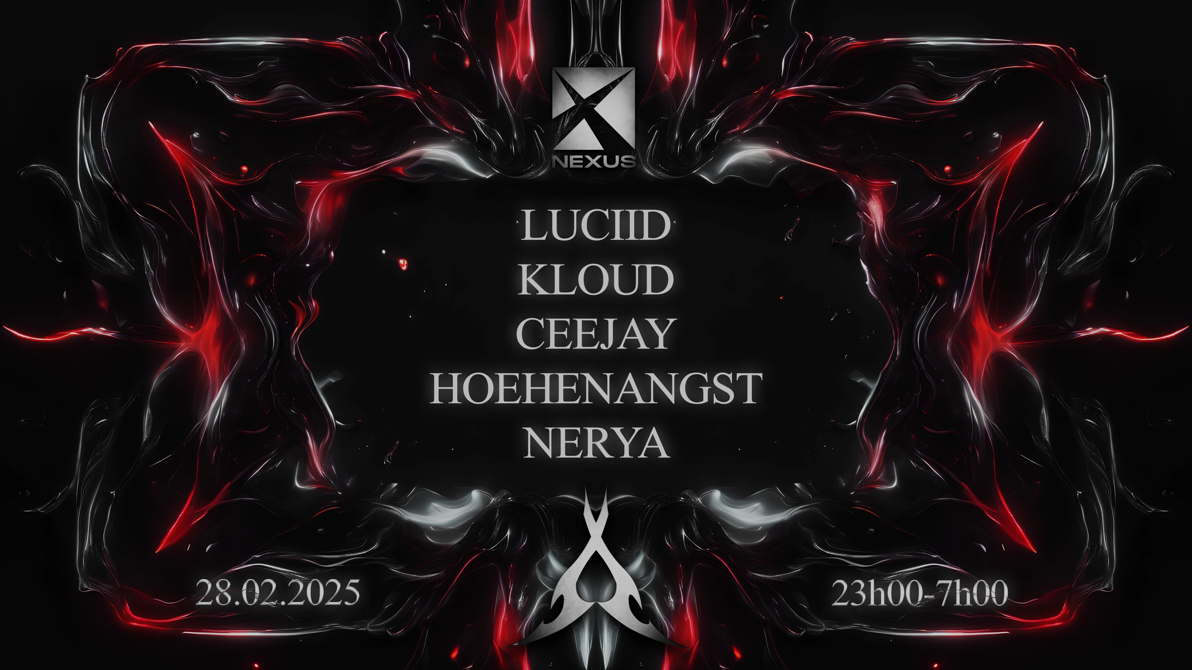 Nexus X Agony : Luciid | Kloud | Ceejay | Hoehenangst & More