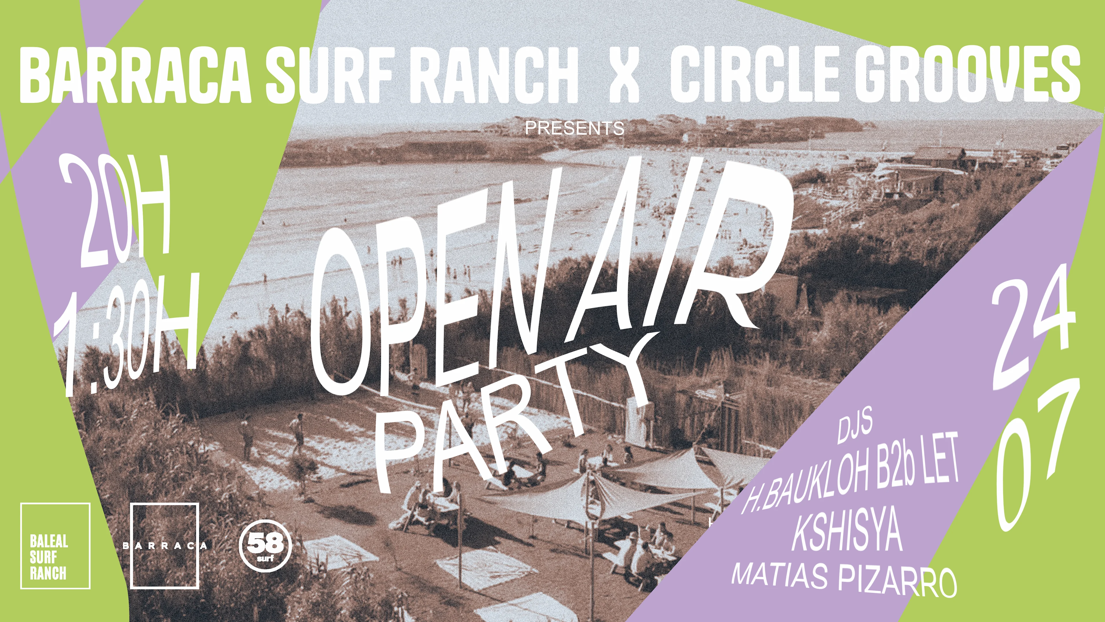 Open Air #3 - Circle Grooves X Barracasurfranch