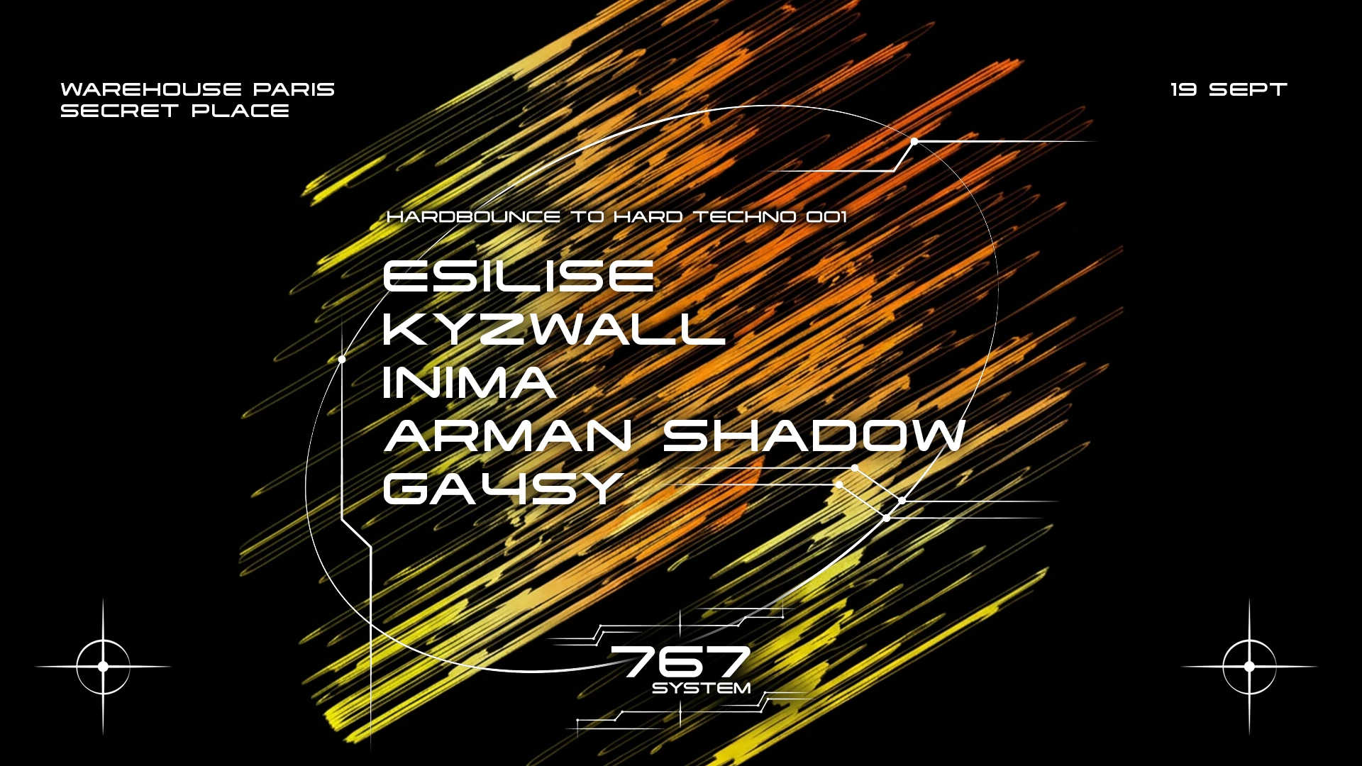 767 System: After Techno Parade W/ Esilise, Kyzwall, Inima..