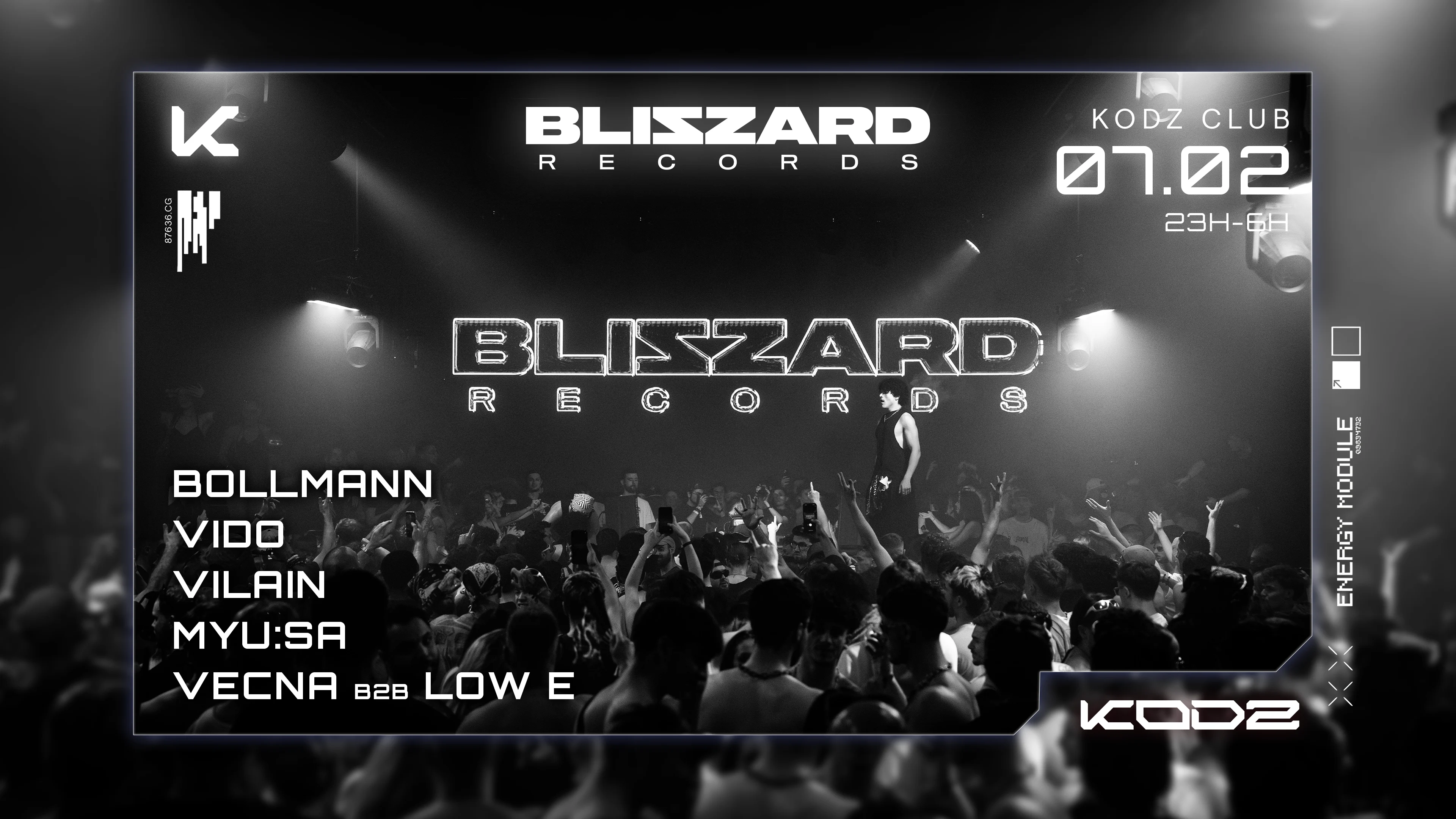 Blizzard Records X Kodz : Bollmann - Vido - Vilain & More