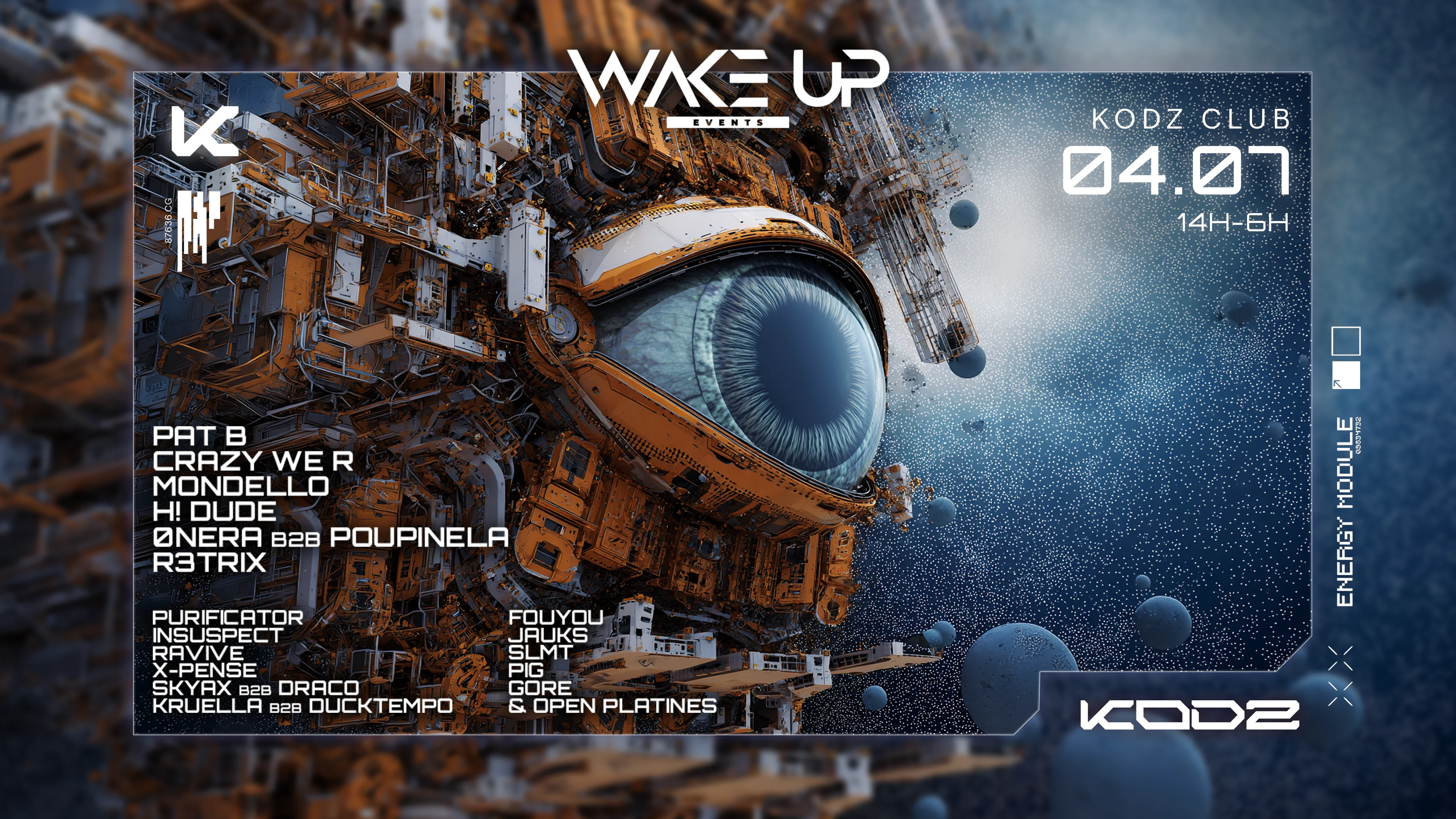 Kodz Open Air X Wake Up (Day + Night)