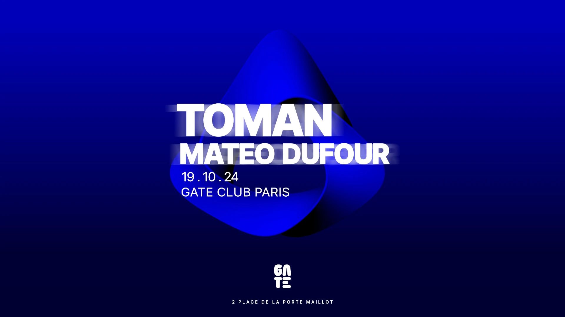 Toman X Mateo Dufour At Gate Club Paris