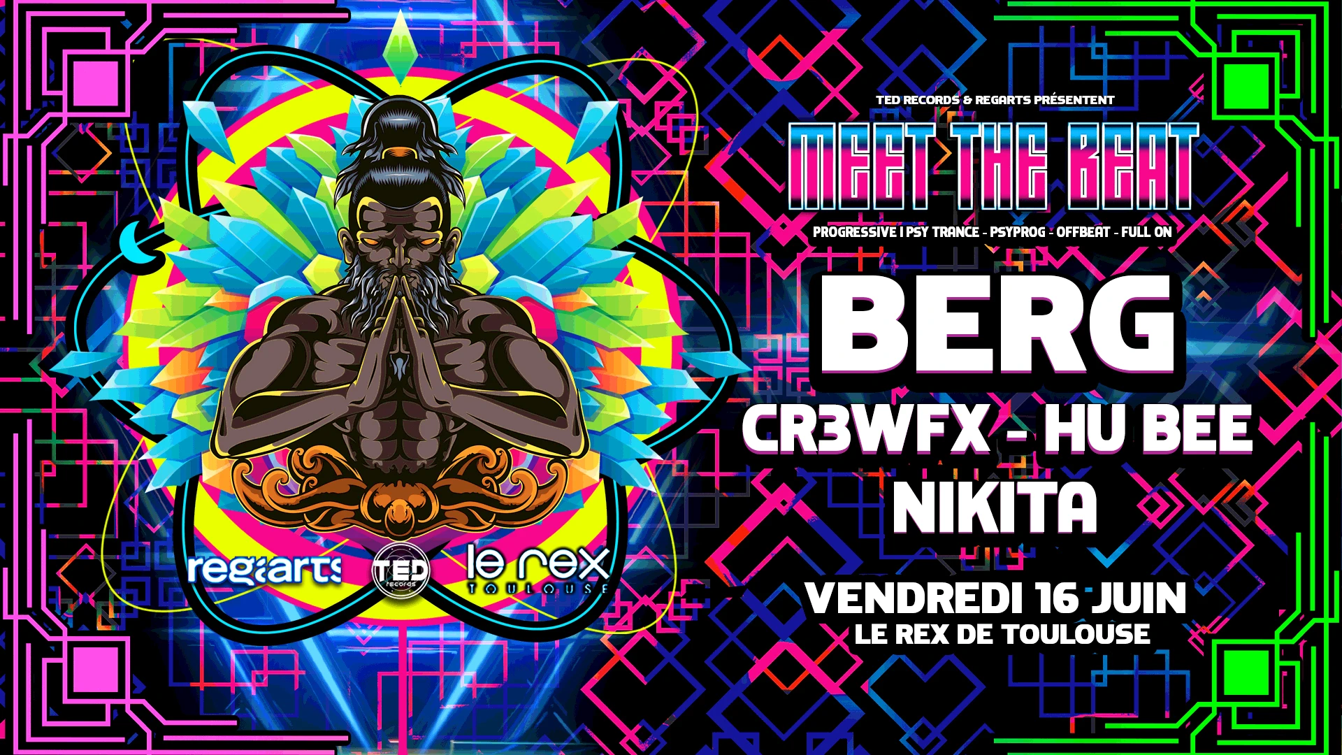 Meet The Beat #10 W. Berg - Cr3wfx - Hu Bee - Nikita