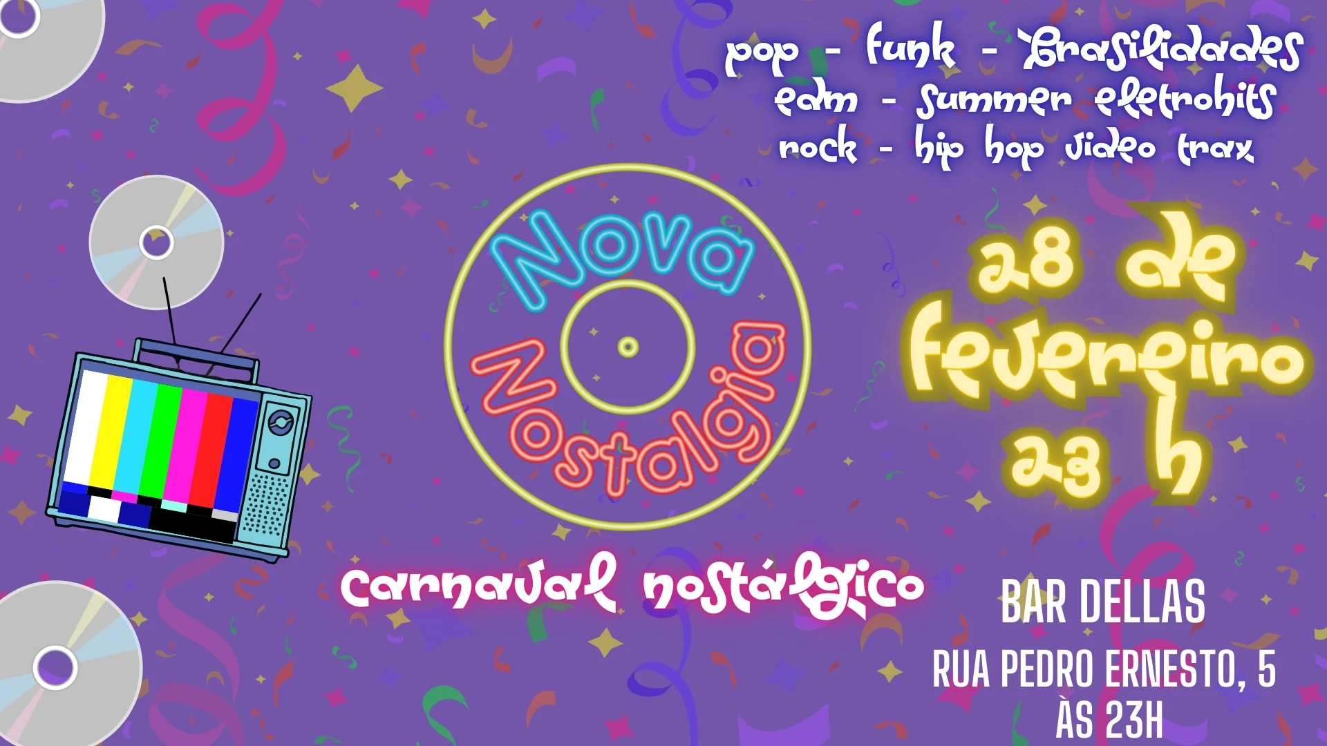 Festa Nova Nostalgia - Carnaval Nostálgico
