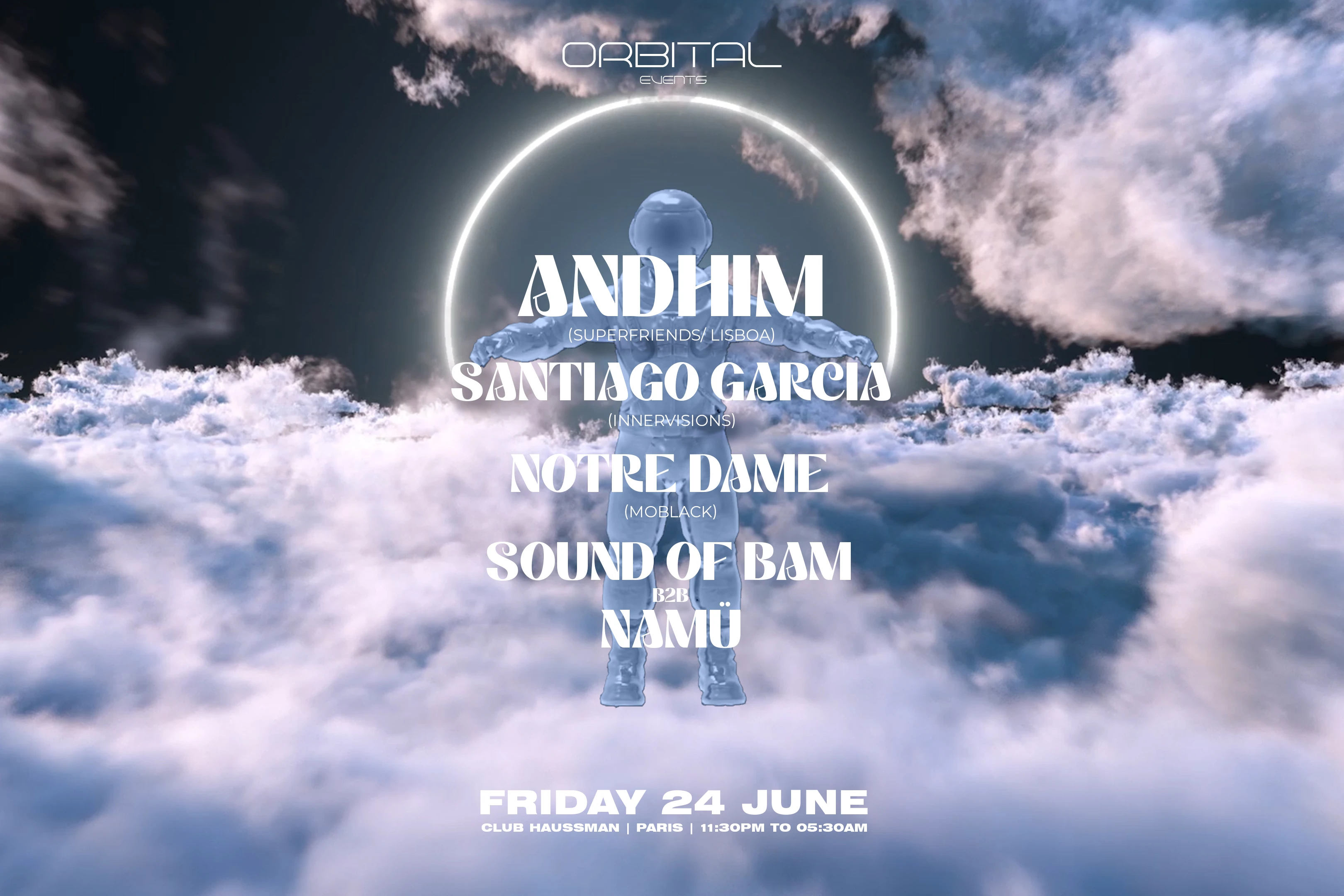 Gravity Present Orbital W/ Andhim, Santiago Garcia, Notre Dame...