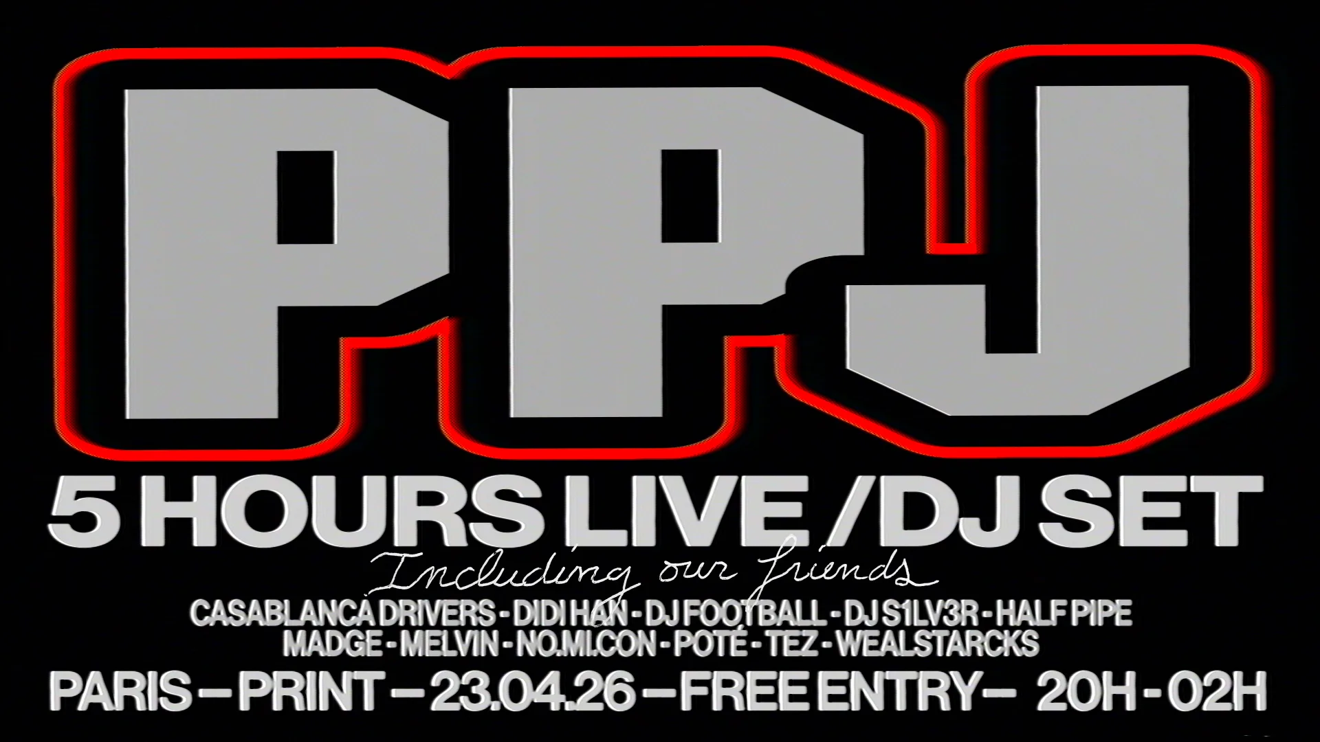 Print 23.04 / Ppj 5 Hours Live/Djset