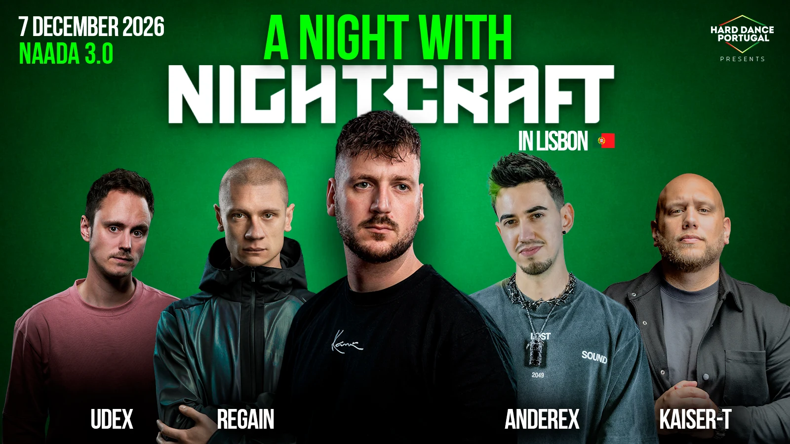 Hdpt Presents: A Night With Nightcraft In Lisbon