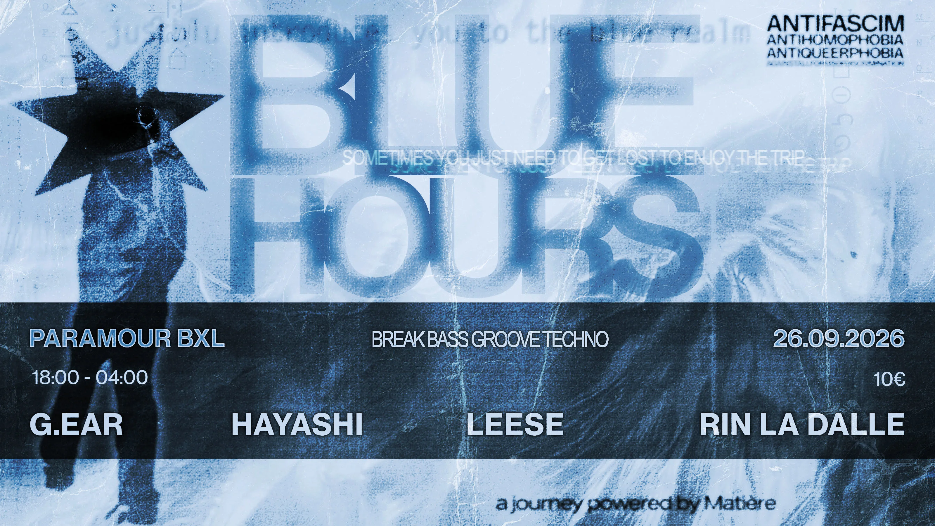 Bluehours#1 - G.Ear, Hayashi, Leese, Rin La Dalle