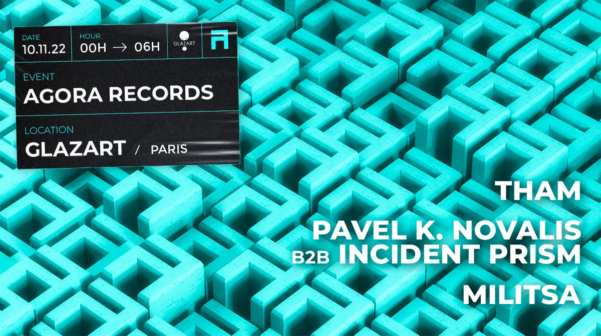 Agora Records : Tham, Pavel K. Novalis B2b Incident Prism, Milista