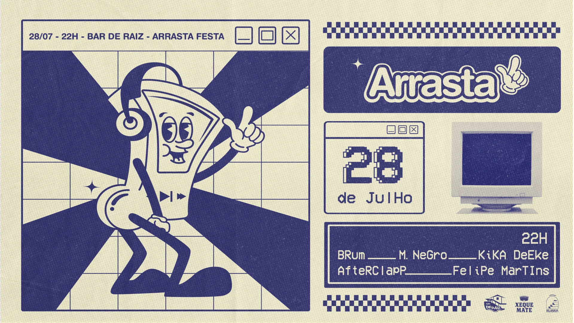 Arrasta ~ Brum | Mnegro | Kika Deeke