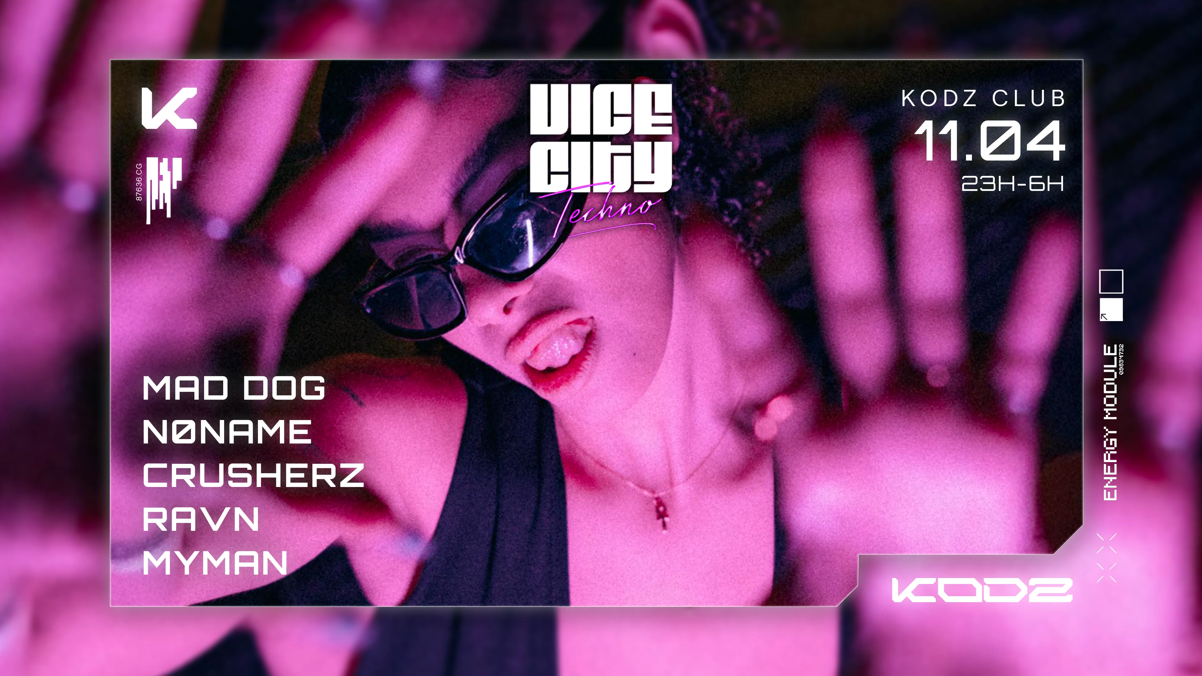 Kodz X Vice City : Mad Dog, Nøname, Crusherz, Ravn & More