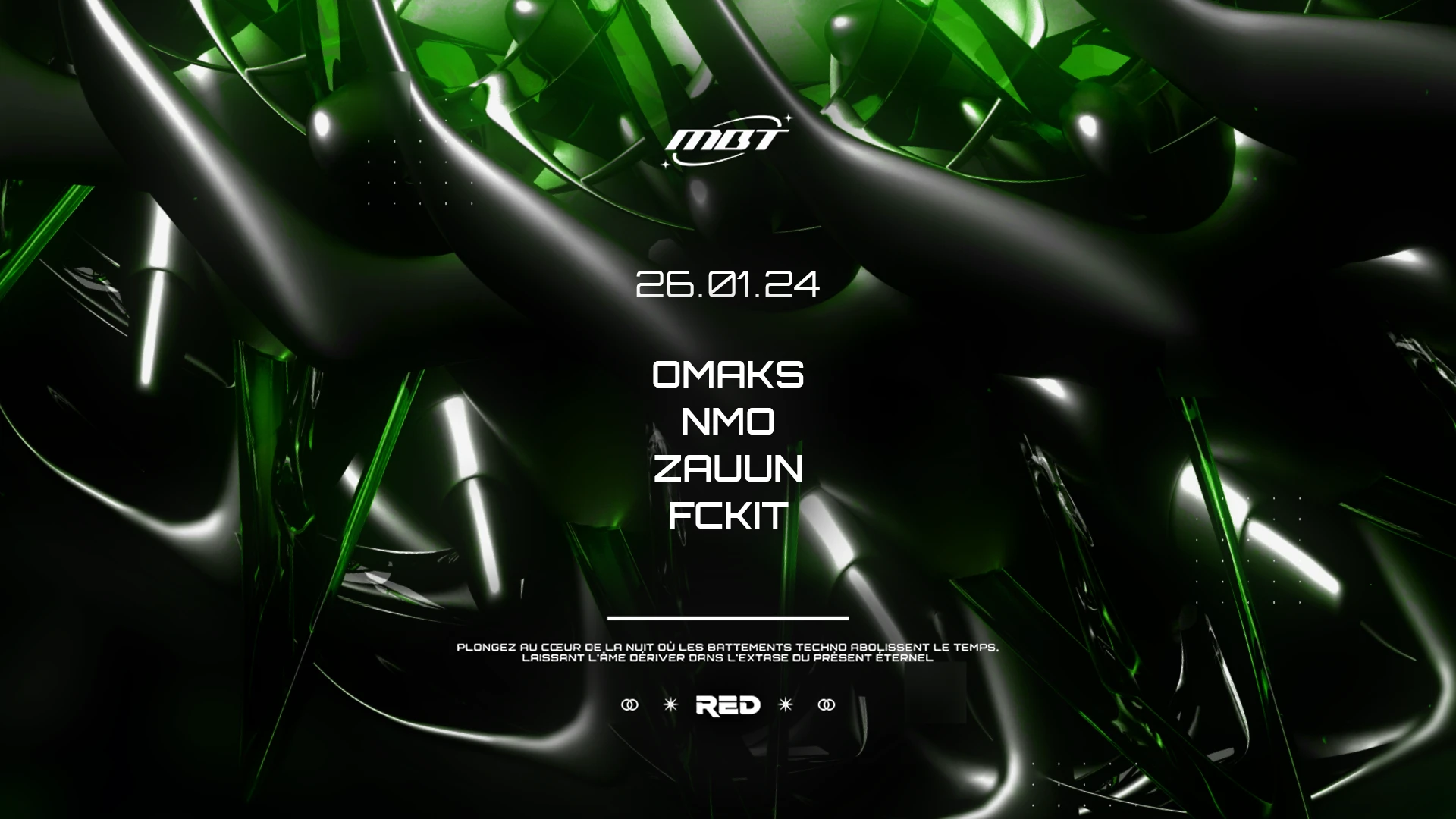 Mbt X Red #7 : Omaks / Nmo / Zauun / Fckit