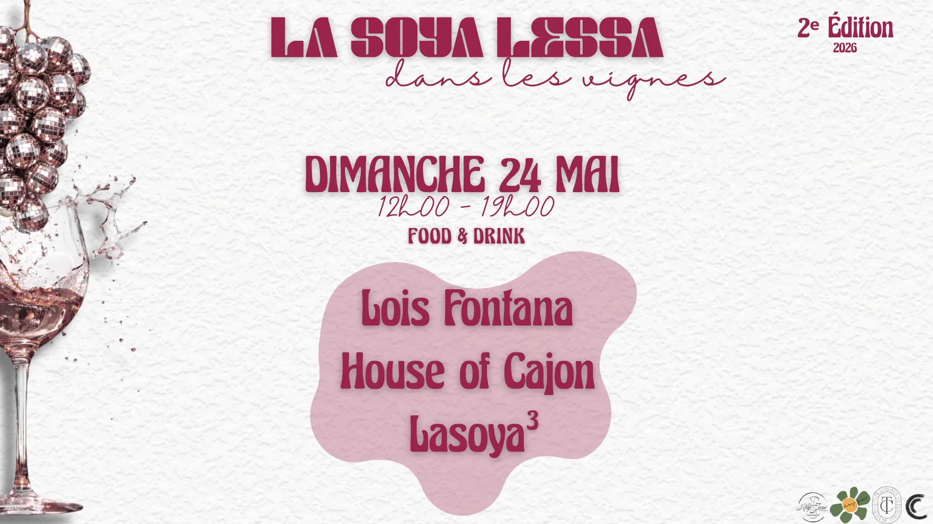 La Soya Lessa Dans Les Vignes - Dimanche 24/05/2026