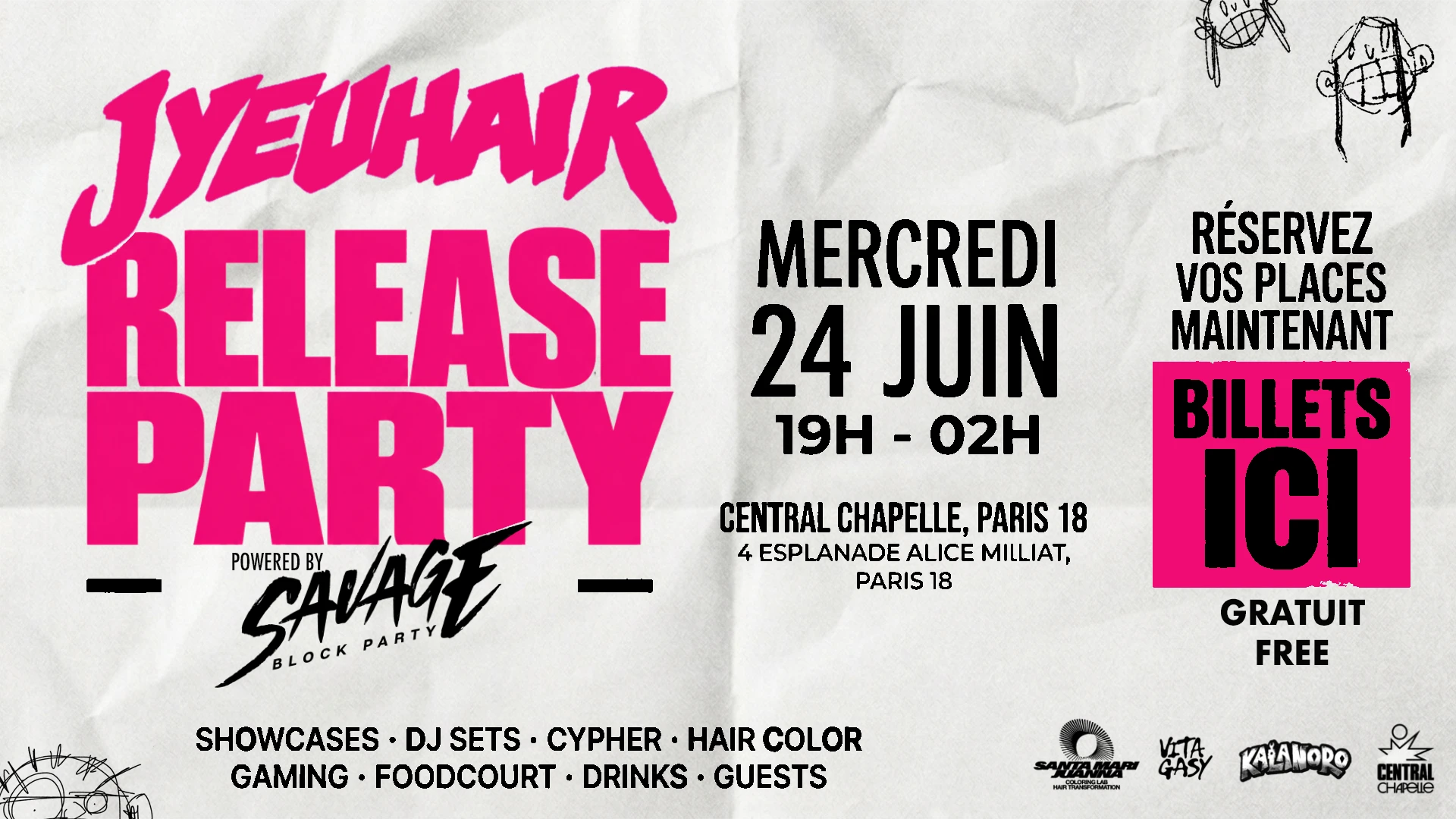 J.E.R Release Party — Central Chapelle