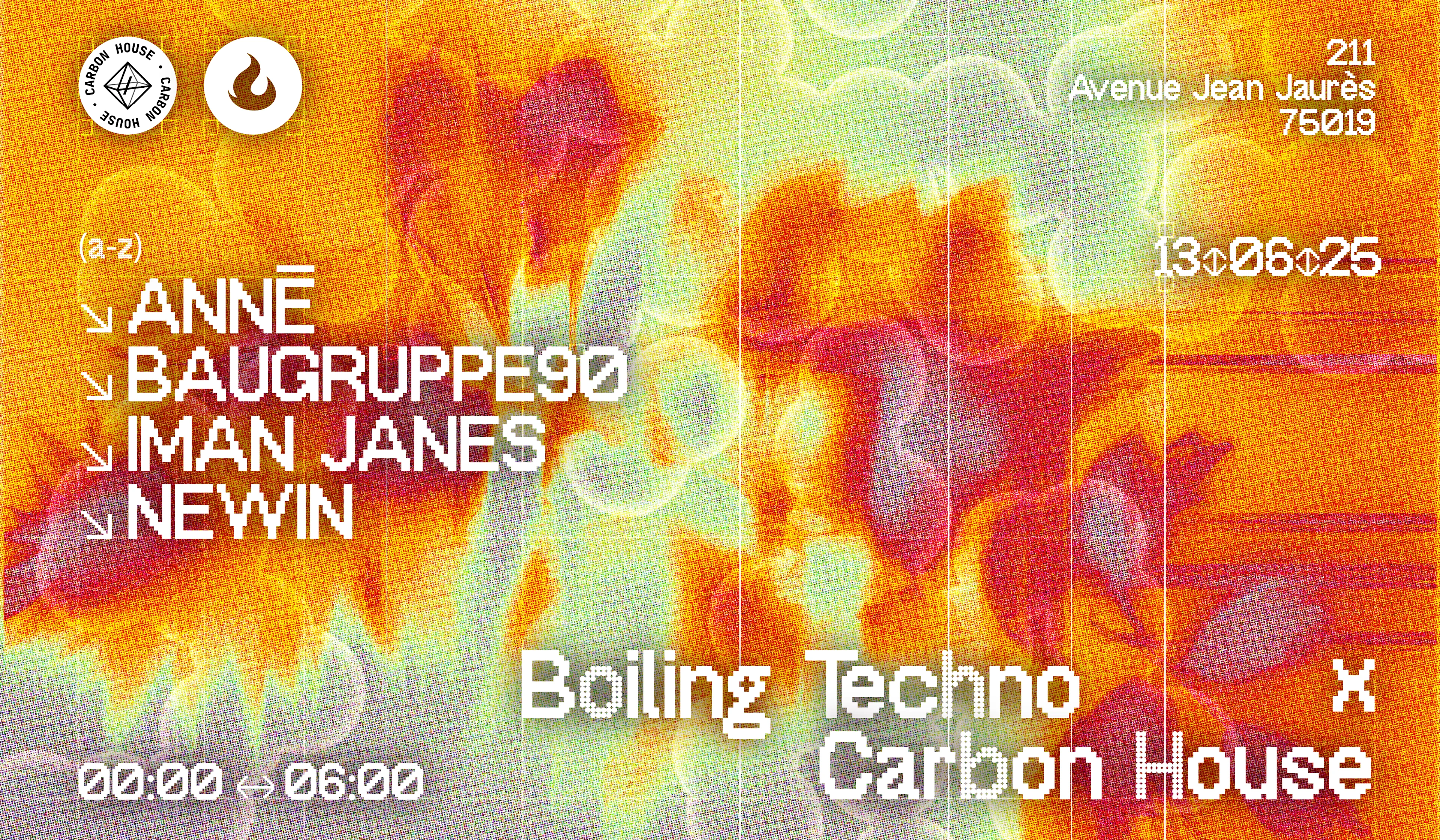 Boiling Techno X Carbon House : Anne, Baugruppe90 & More