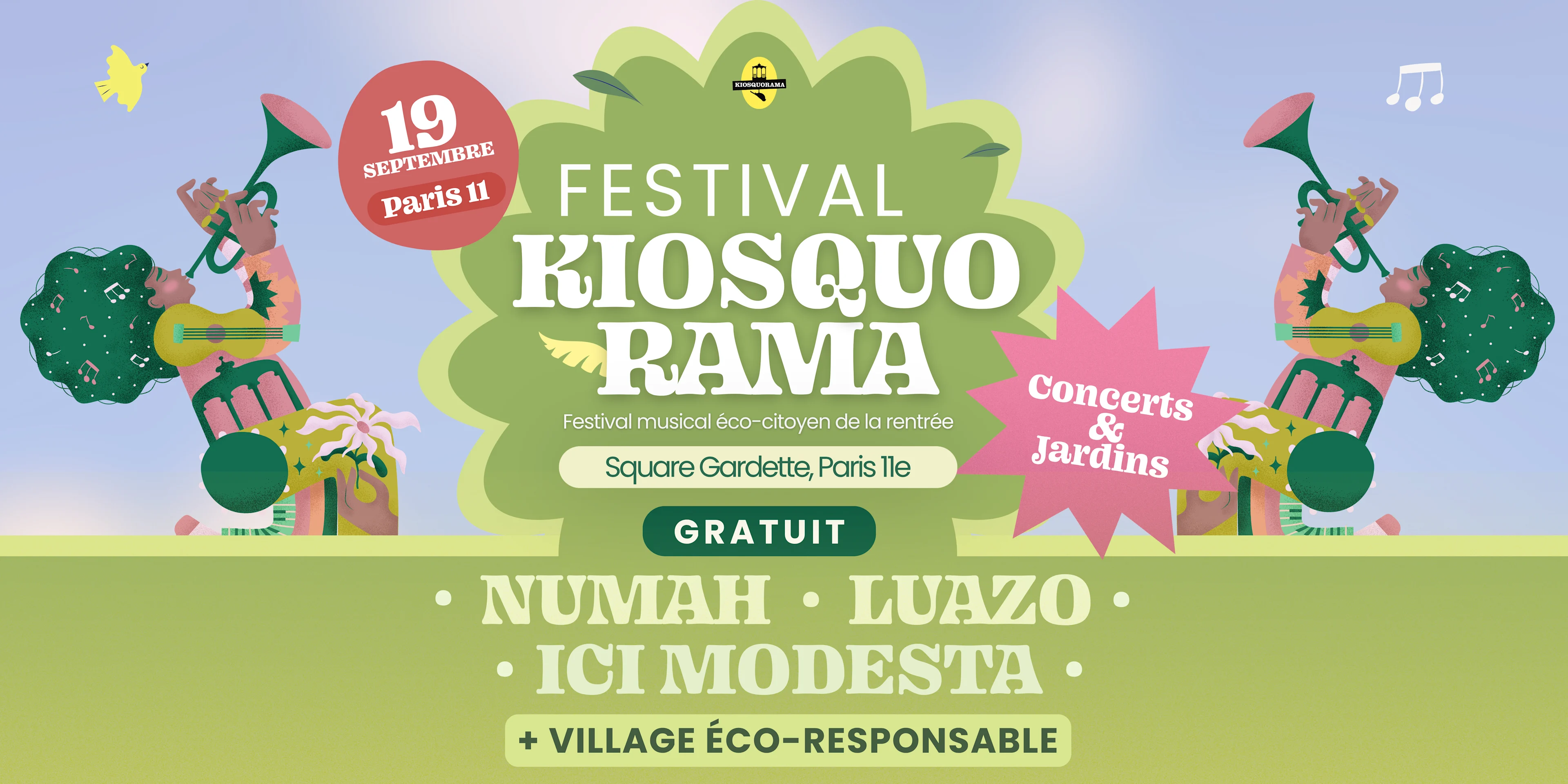Festival Kiosquorama : Édition 2026 — 19/09