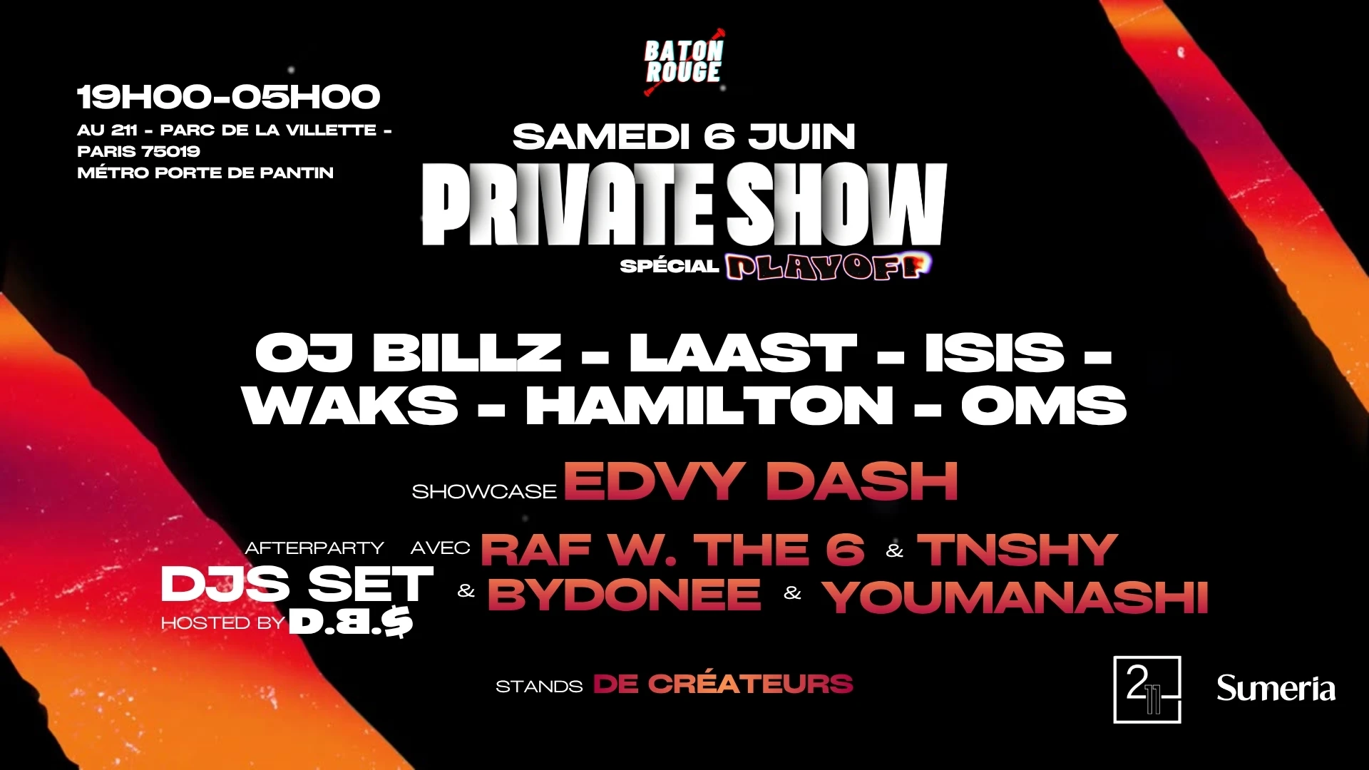 Private Show Spécial Playoff  + Afterparty Hosted By Dbs