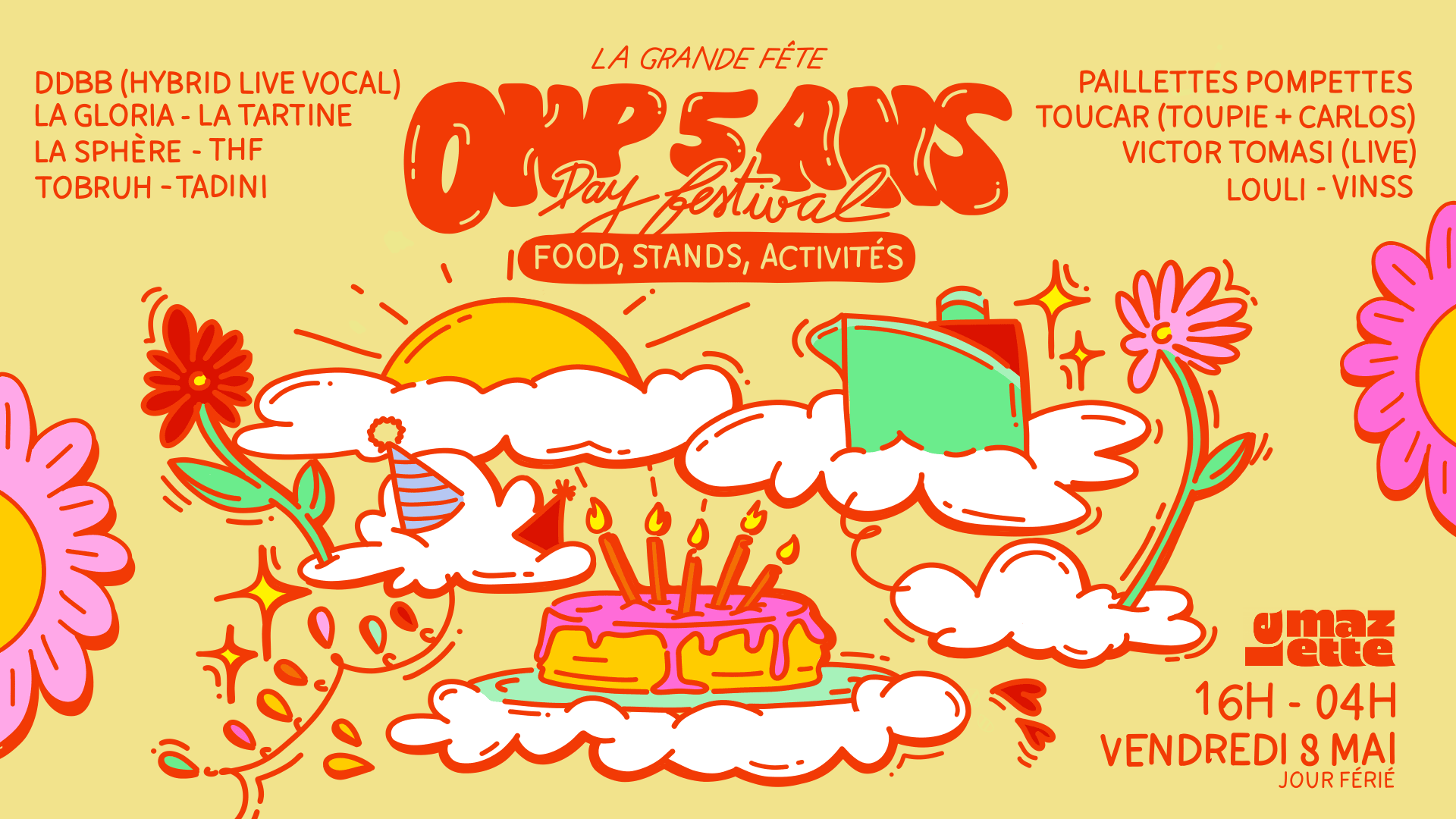 La Grande Fête D'ohp Pour Ses 5 Ans - Day Festival