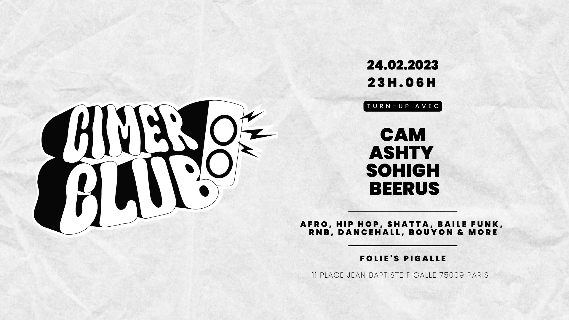 Cimer Club 24 Février