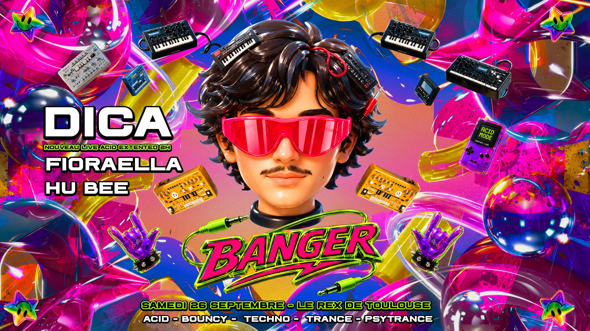 Banger #1 W. Dica (2h Live) - Fioraella - Hu Bee