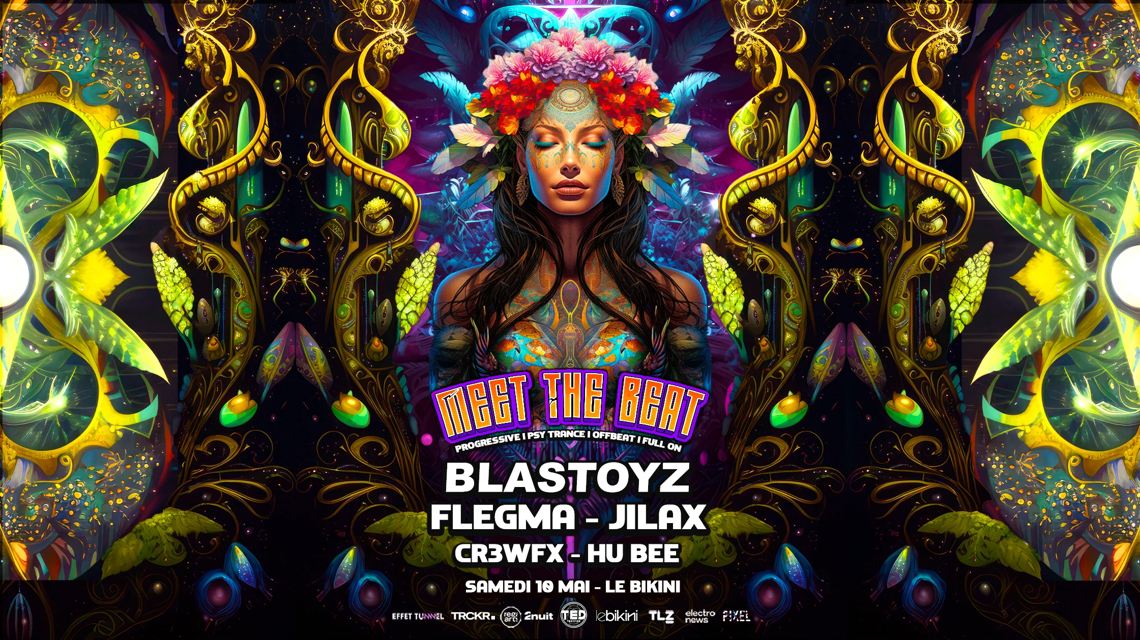 Meet The Beat W. Blastoyz - Flegma - Jilax - Cr3wfx - Hu Bee