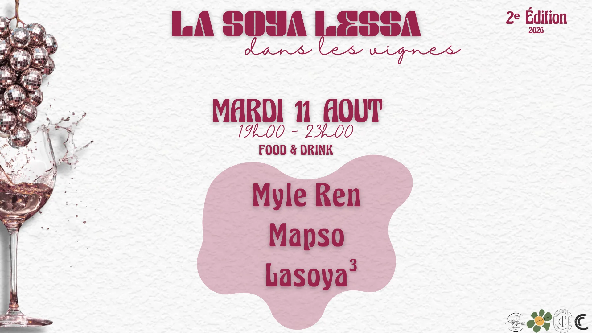 La Soya Lessa Dans Les Vignes - Mardi 11/08/2026