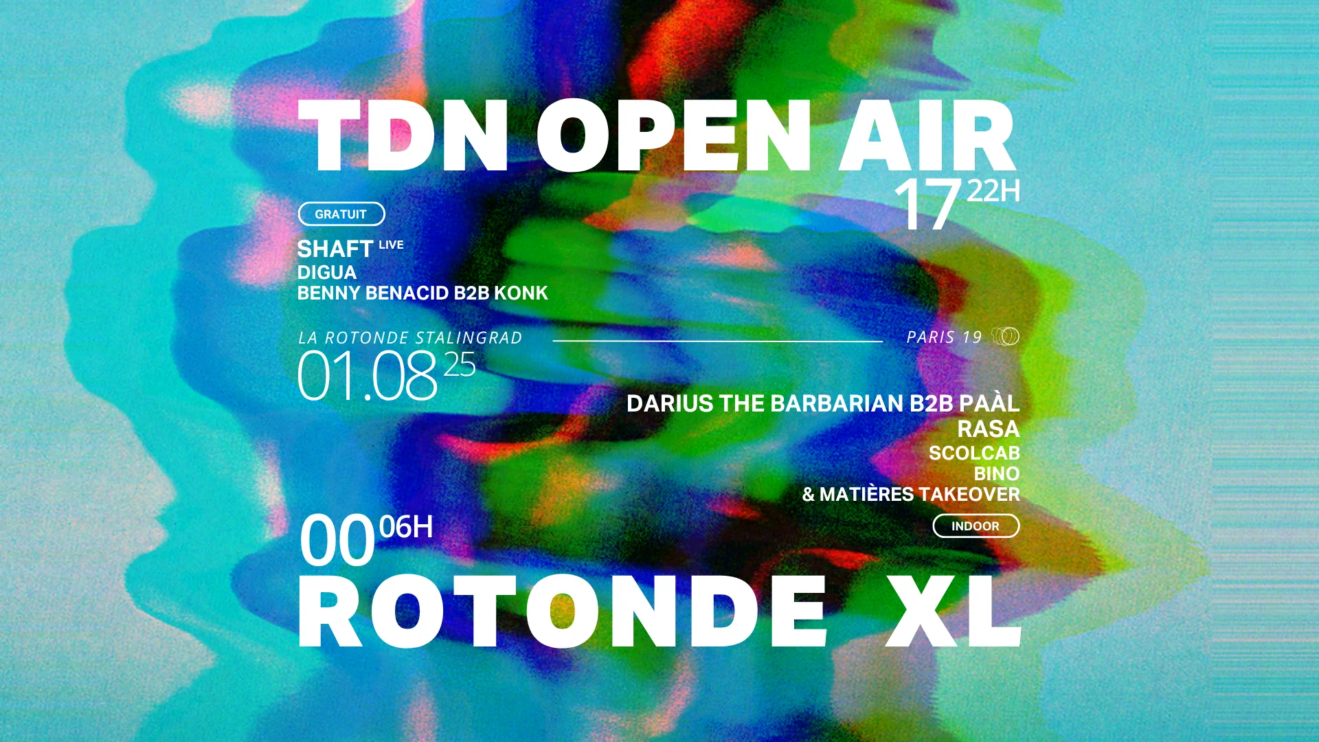 Tdn - Rotonde Summer Edition 2025 (Free Open Air & Club XL)