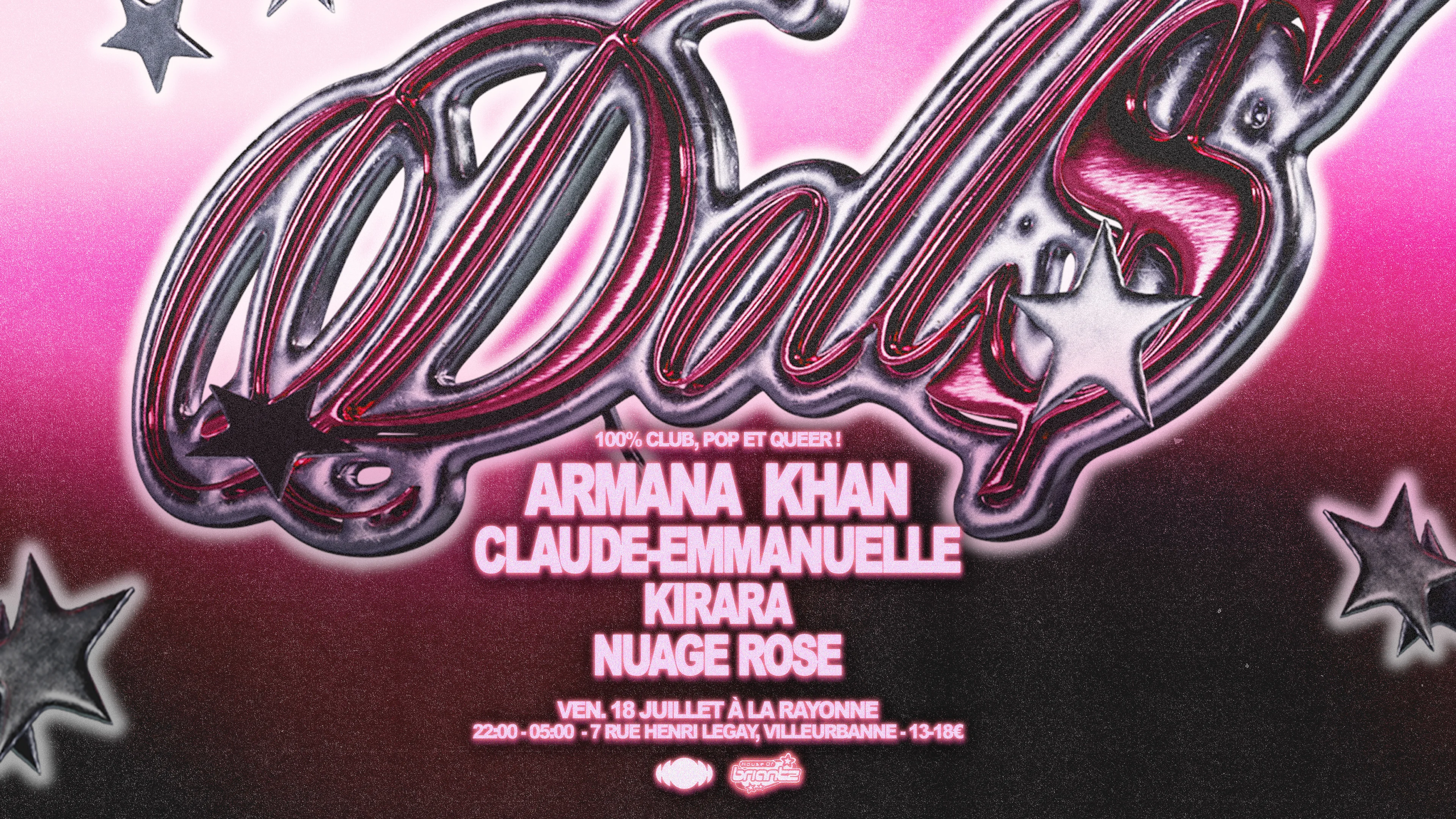 La Dollz: Armana Khan, Claude-Emmanuelle, Kirara, Nuage Rose