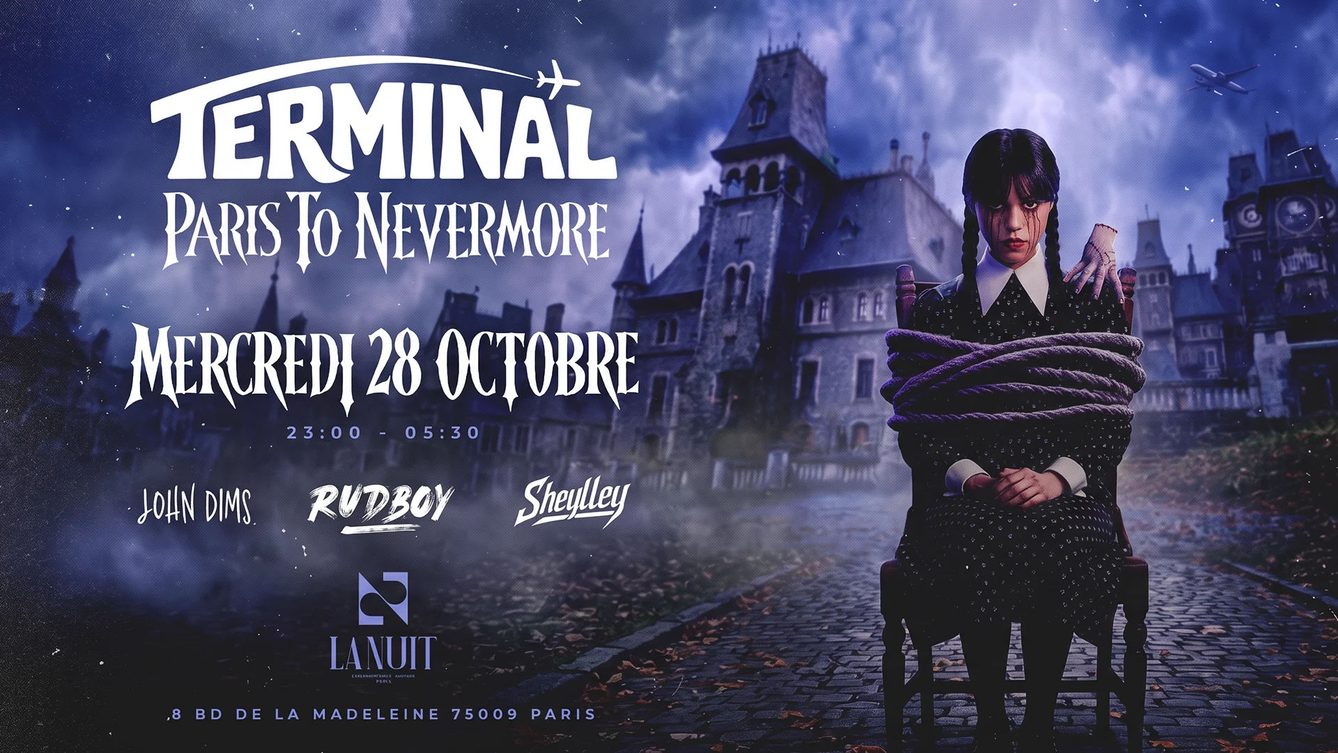 Terminal - Paris To Nevermore #Halloween - Mercredi28octobre