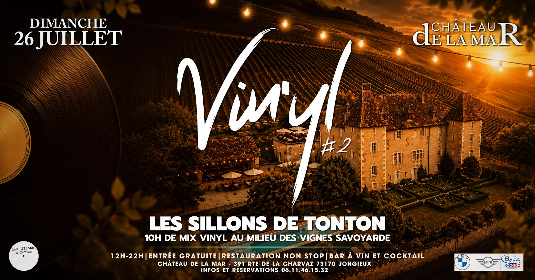 Vin'yl#2 @ Château De La Mar