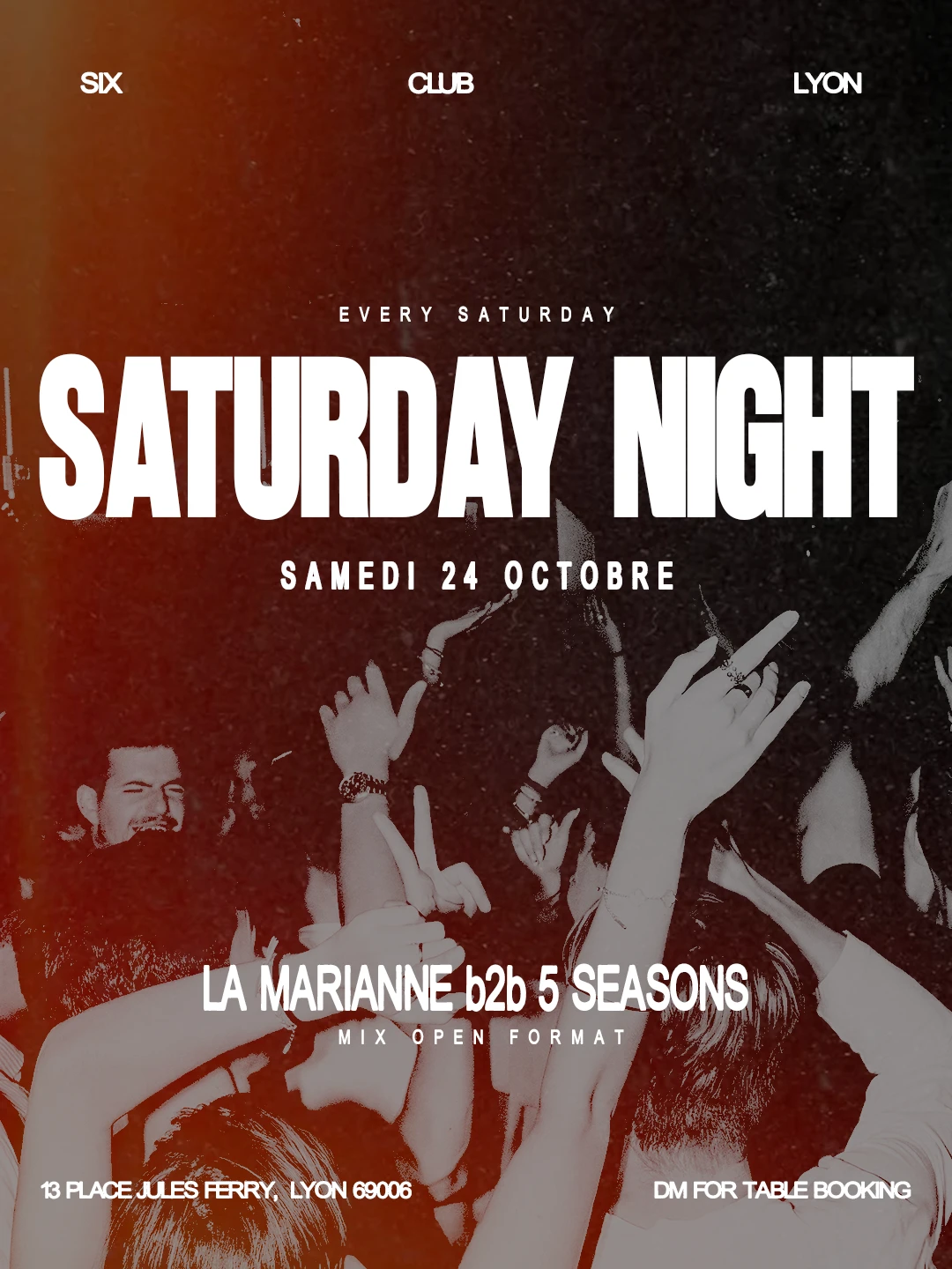 Saturday Night At Six Brotteaux - 24/10
