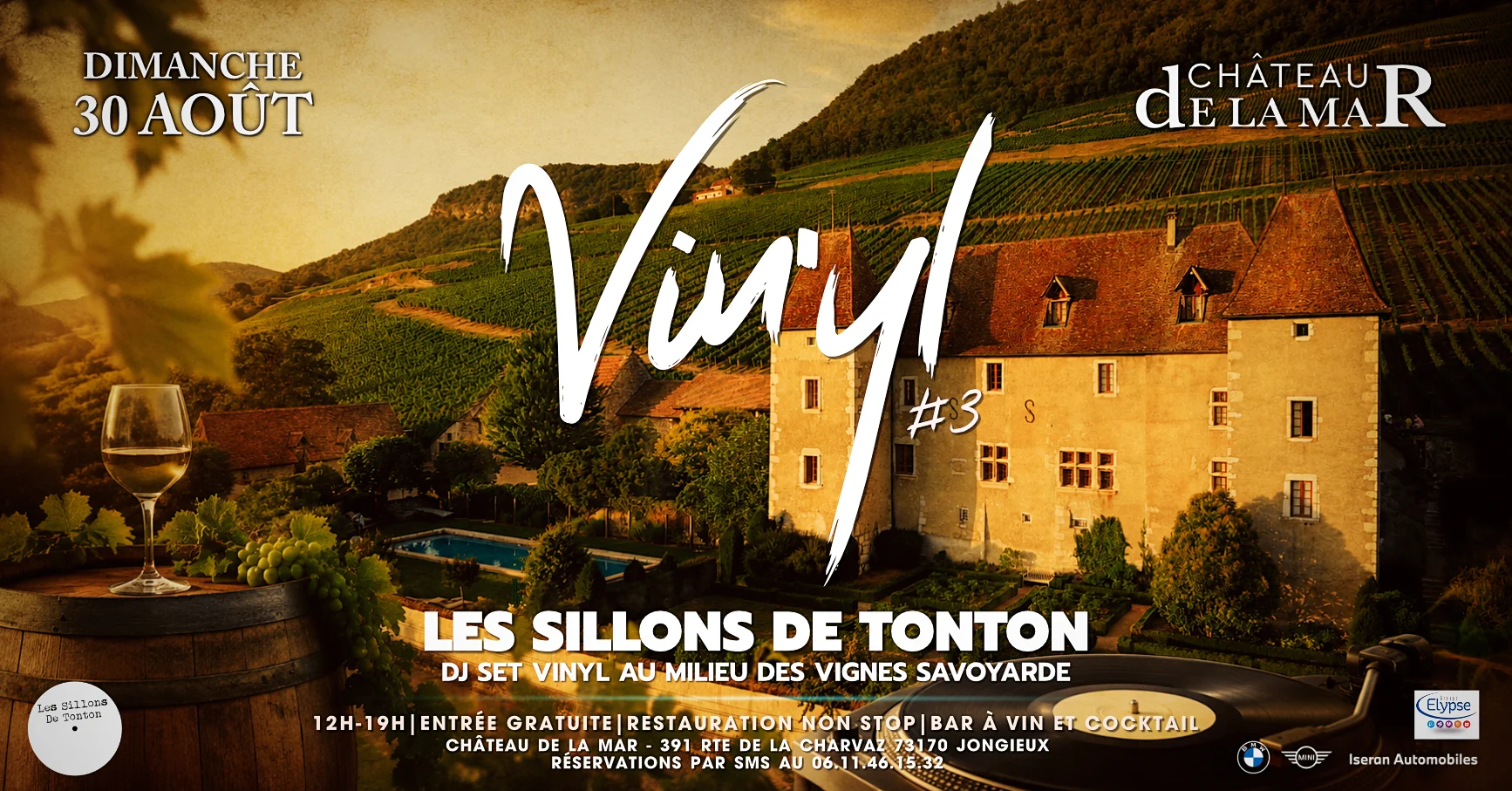 Vin'yl#3 @ Château De La Mar