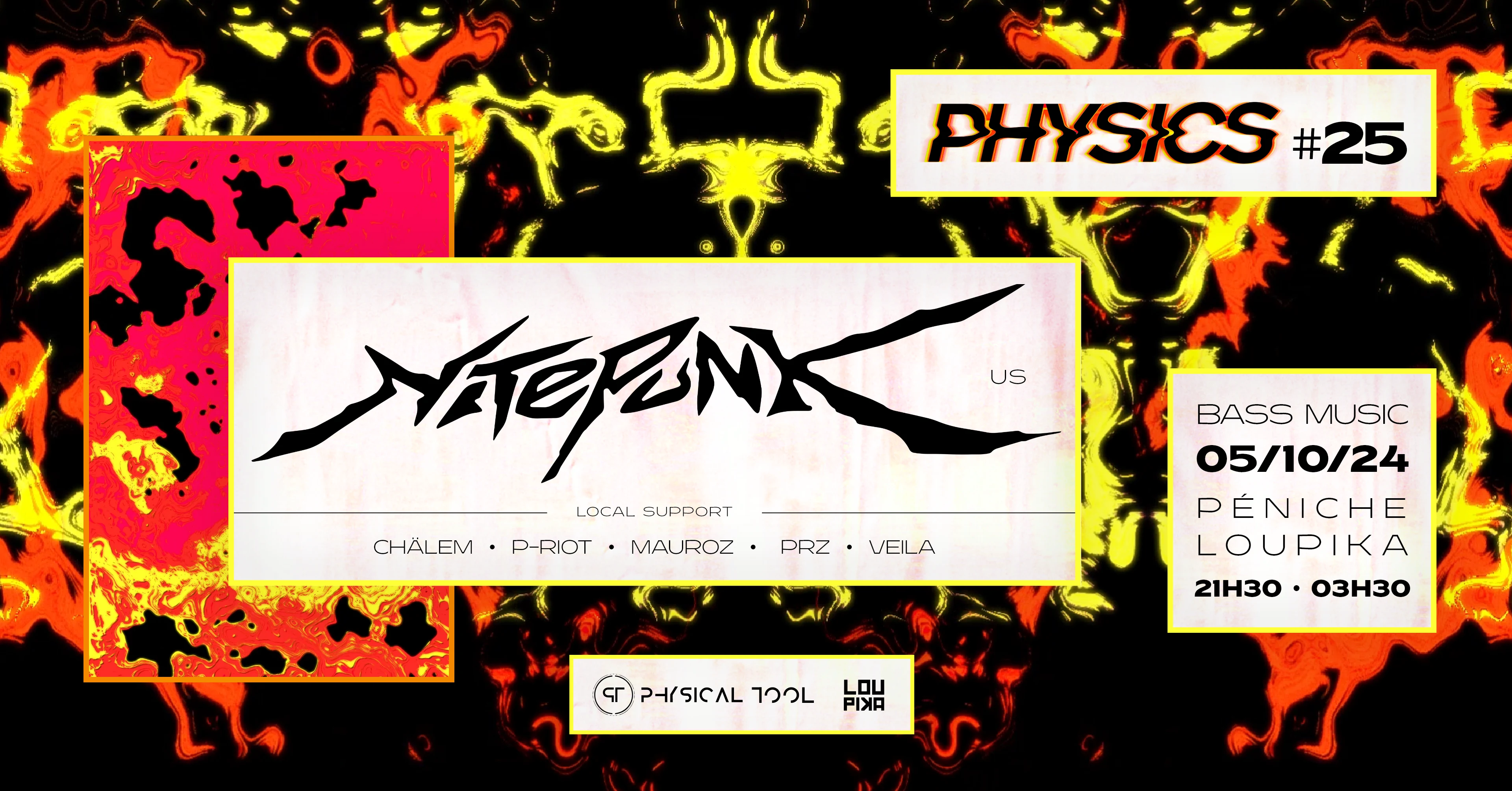Physics #25 W/ Nitepunk (Usa) & More