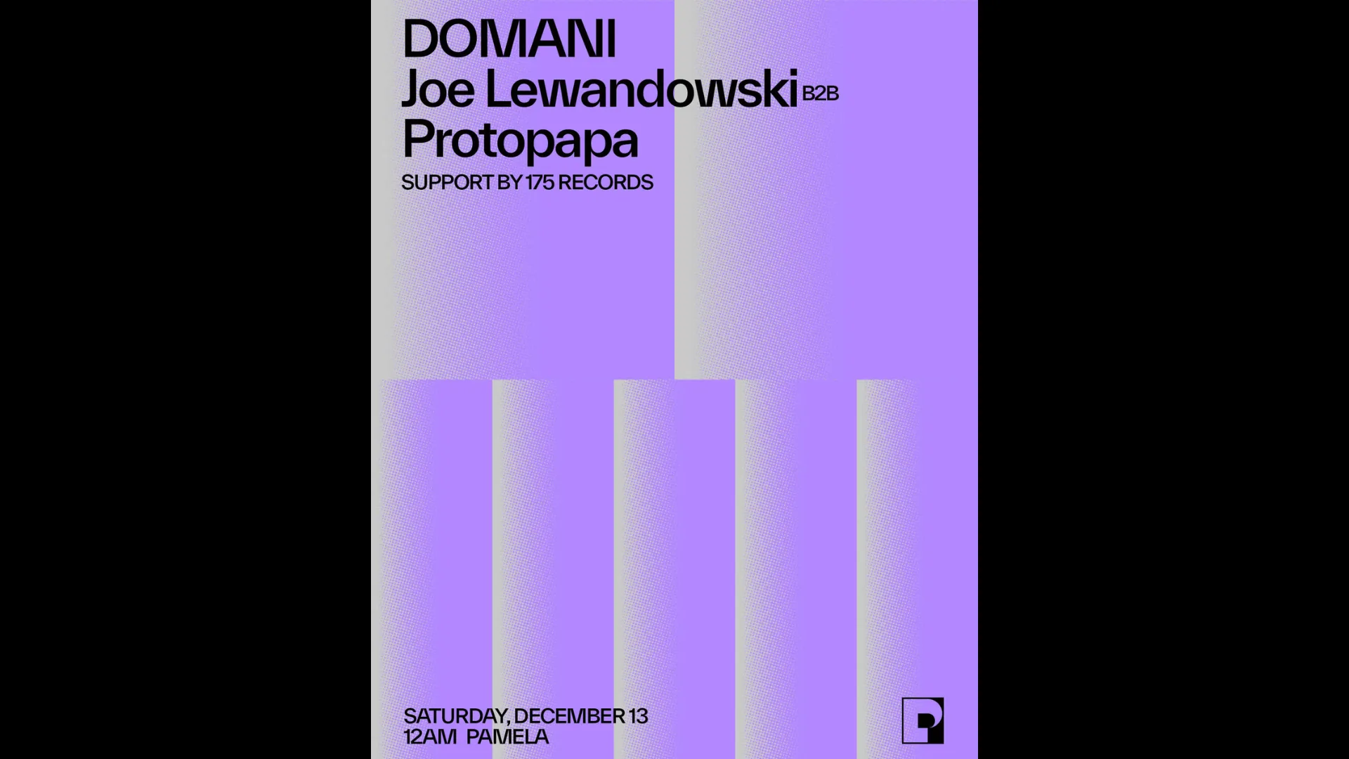 Domani - Joe Lewandowski B2b Protopapa, 175 Records