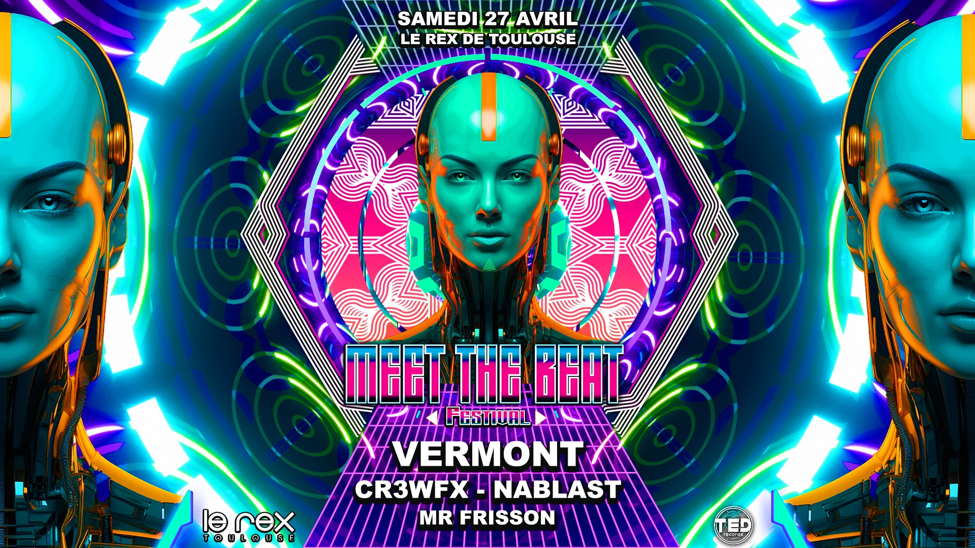 Meet The Beat Festival W. Vermont - Cr3wfx - Nablast..
